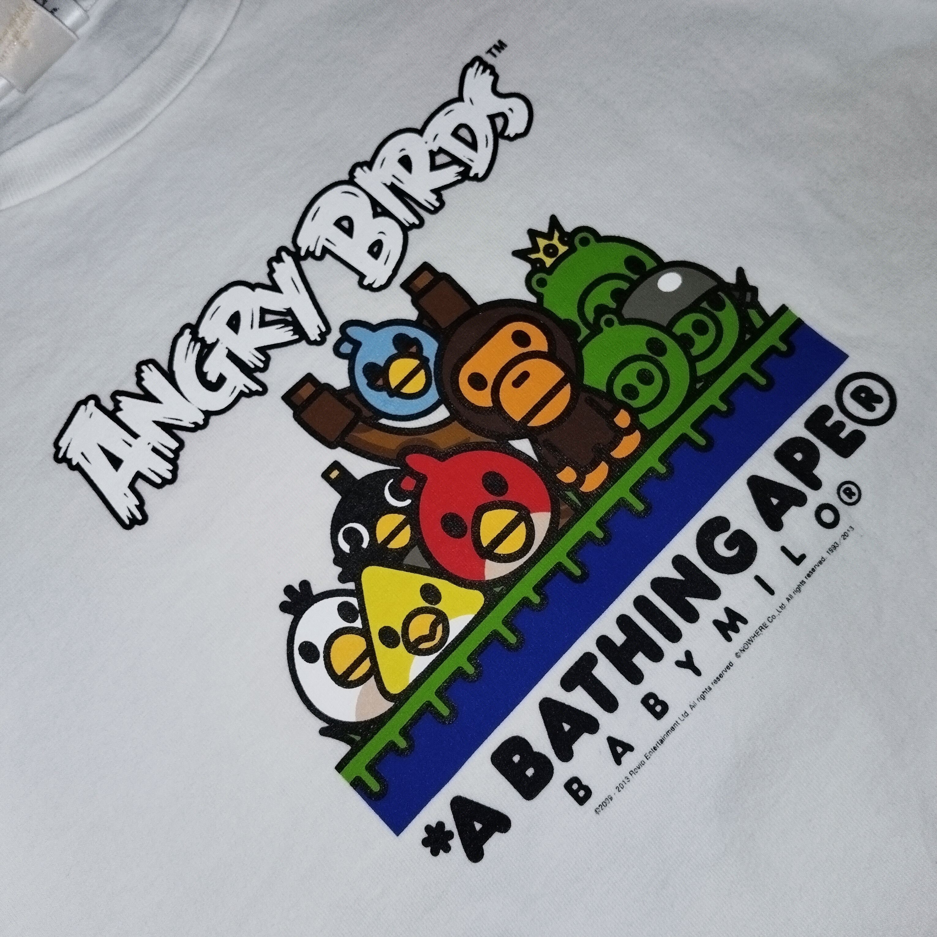 Bape 2013 Bape x Angry Birds Tee Size S / US 4 / IT 40 - 2 Thumbnail