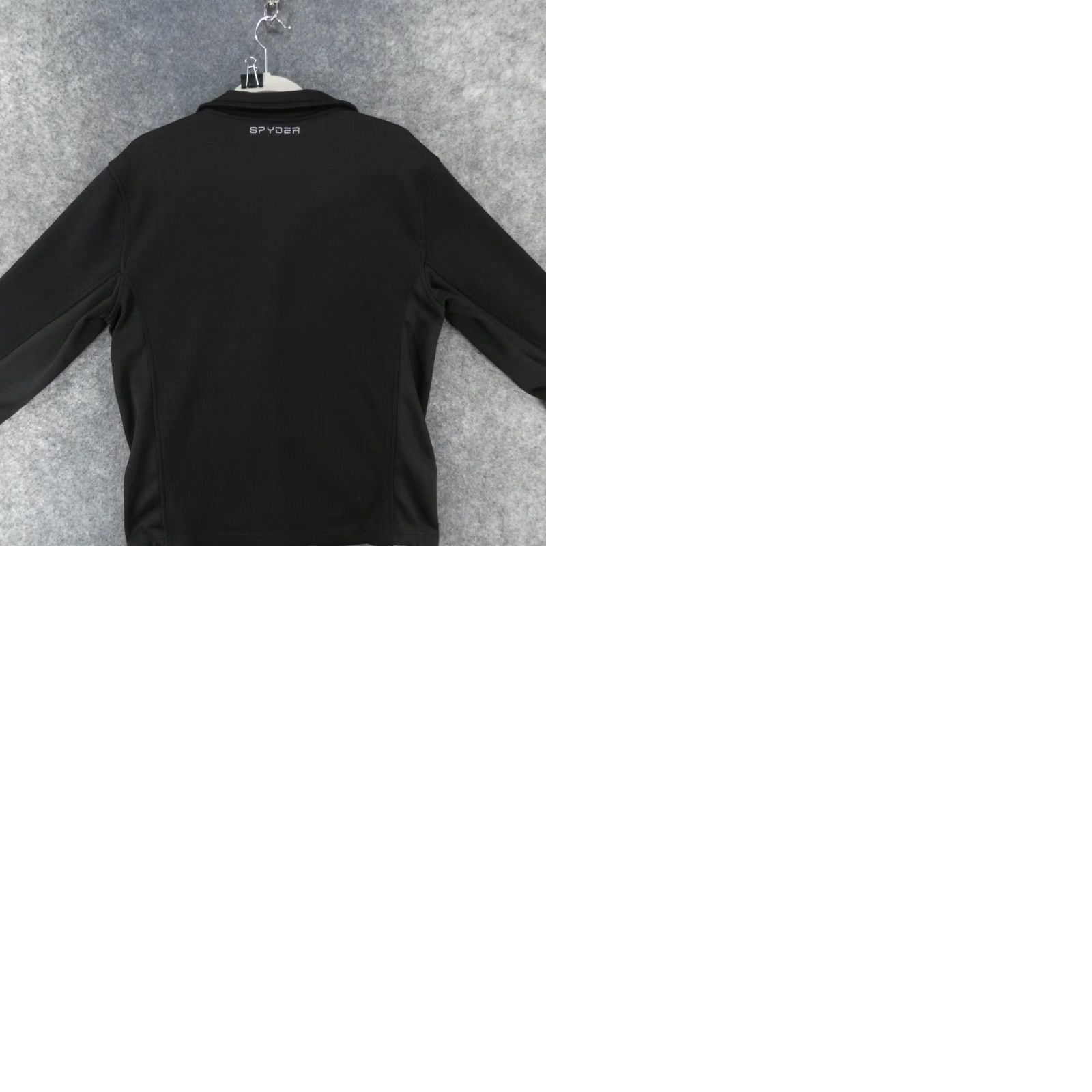 Spyder Spyder Jacket Mens M Black Full Zip Fleece Logo Size US M / EU 48-50 / 2 - 9 Thumbnail
