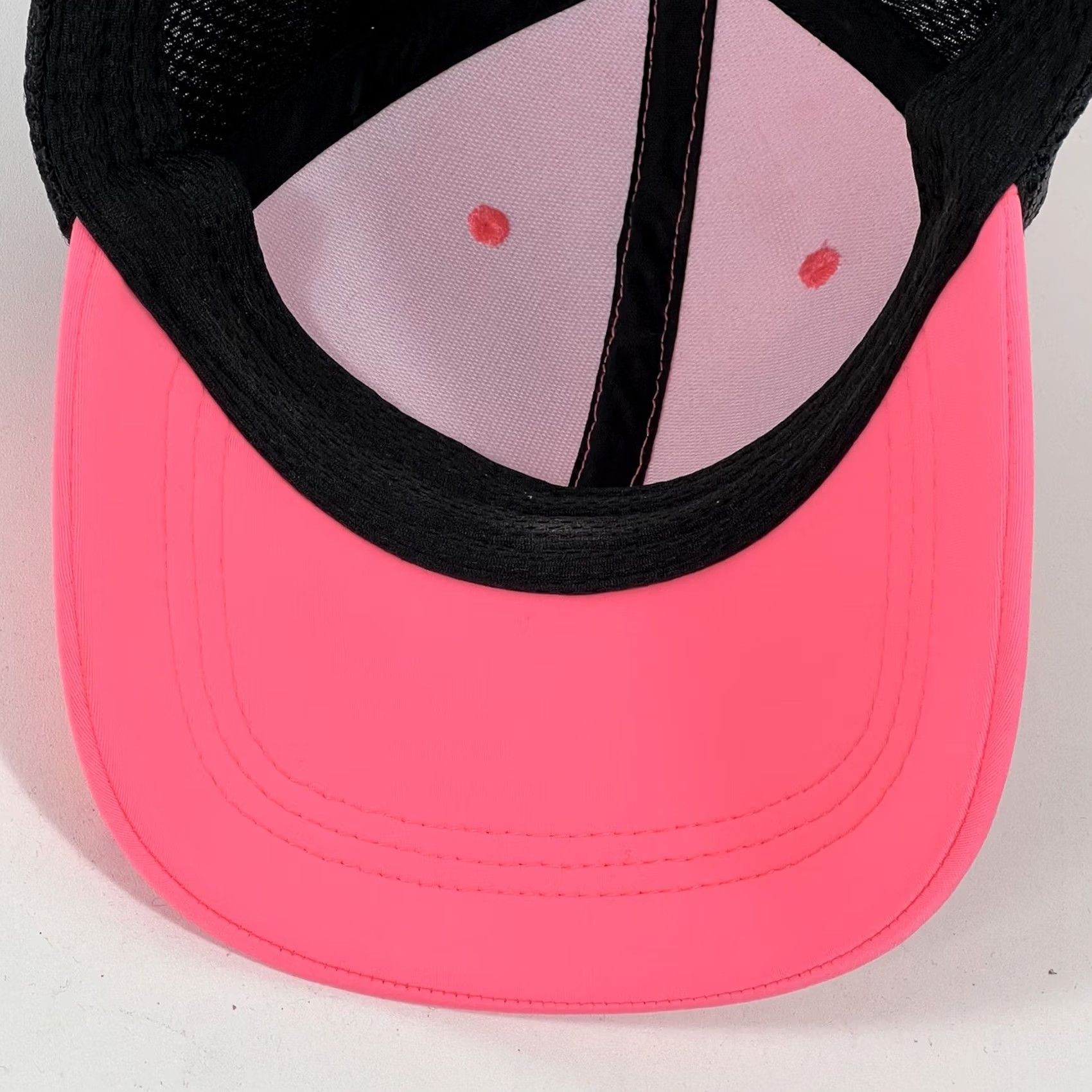 Pinko ZYIA Active Pink Black Breathable Baseball Cap Hat Strapback Adjustable OSFA Womens Cap Size ONE SIZE - 7 Thumbnail