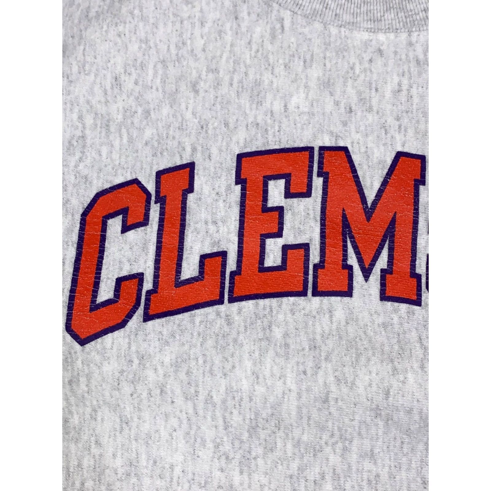 Champion VINTAGE Champion Reverse Weave Sweatshirt Clemson Tigers Gray M 90s Mens Size US M / EU 48-50 / 2 - 4 Thumbnail