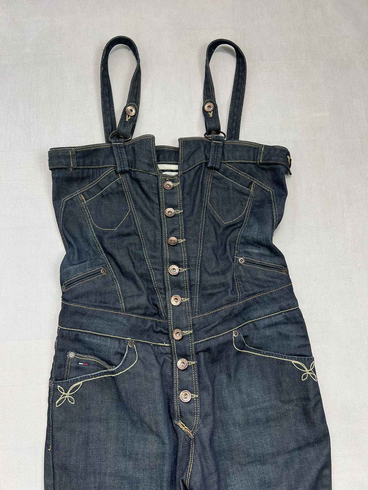 Tommy Hilfiger Women's Jumpsuit Tommy Hilfiger Denim Jeans Size 27" / US 4 / IT 40 - 3 Thumbnail