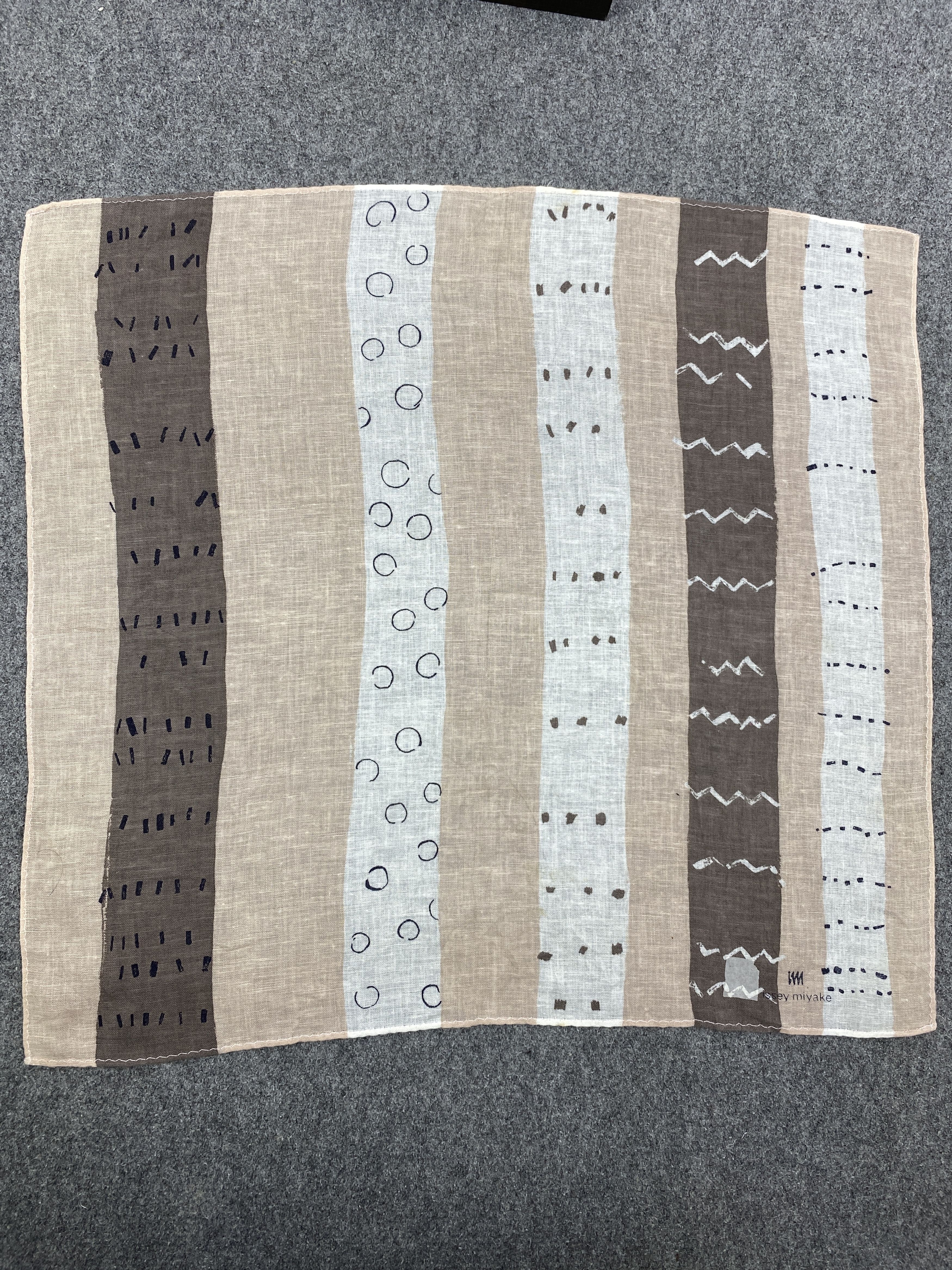 Issey Miyake Issey Miyake Handkerchief / Neckerchief HKC0996 Size ONE SIZE - 4 Thumbnail