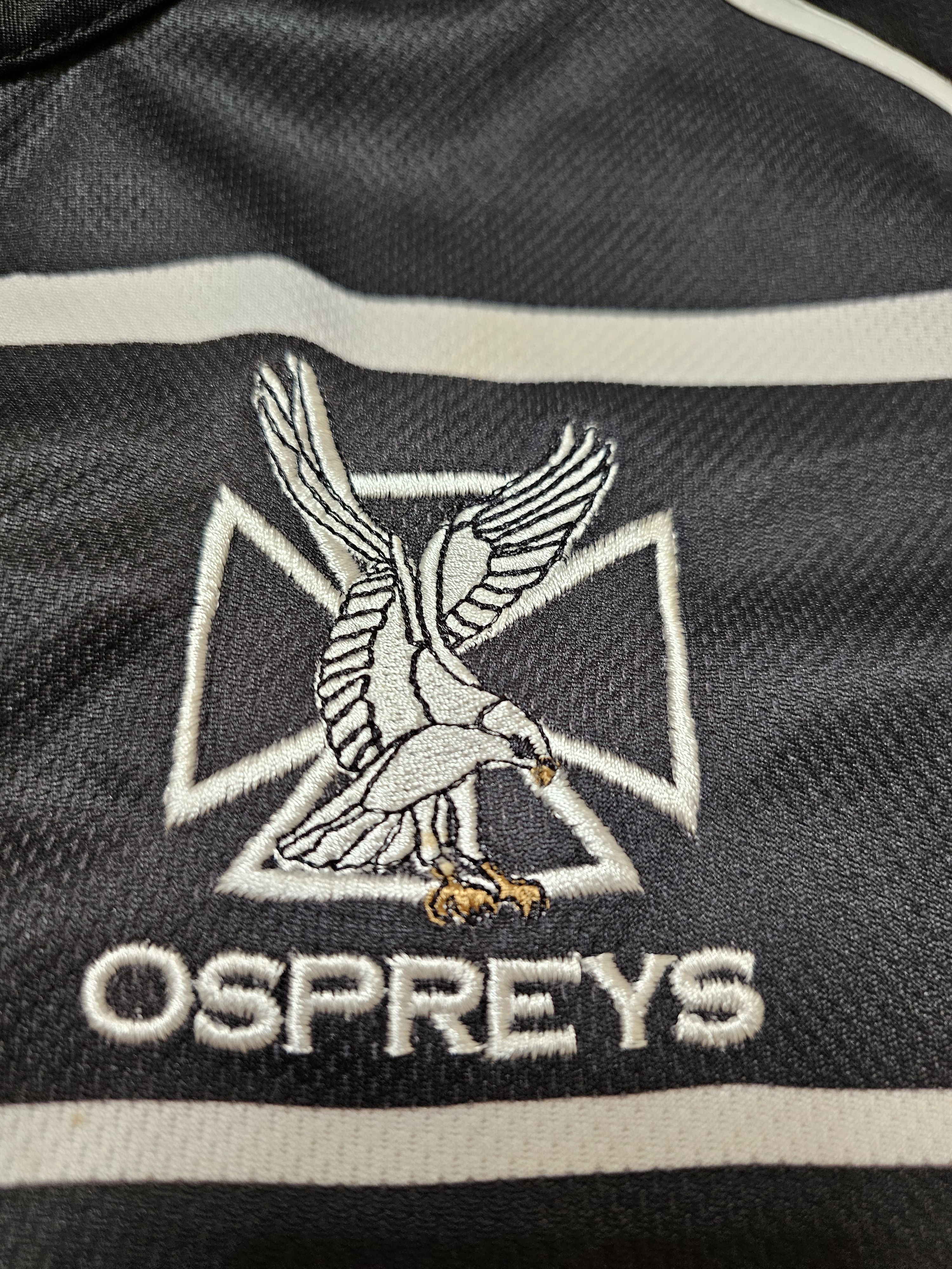 Vintage OSPREYS RUGBY VINTAGE JERSEY WALES RUGBY JERSEY RUGBY SHIRT Size US L / EU 52-54 / 3 - 4 Thumbnail