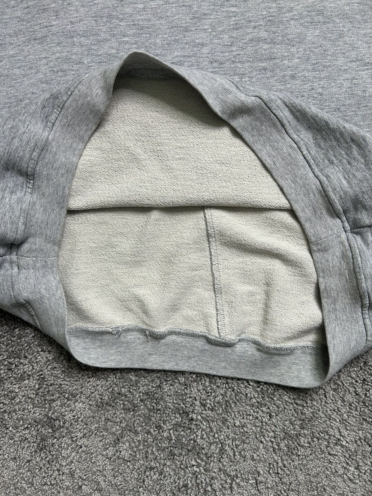 Represent Clo. Represent Boxy Cropped Blank French Terry Crewneck Size US M / EU 48-50 / 2 - 3 Thumbnail