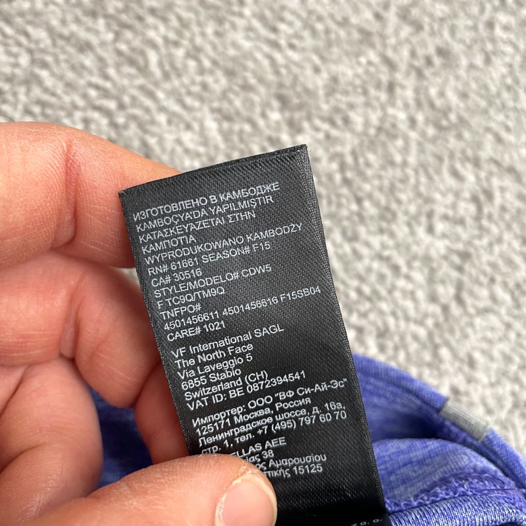 The North Face The North Face Active Dynamix Cropped Leggings Womens Medium Blue Yoga Gym 28x21 Size 32" / US 10 / IT 46 - 6 Thumbnail