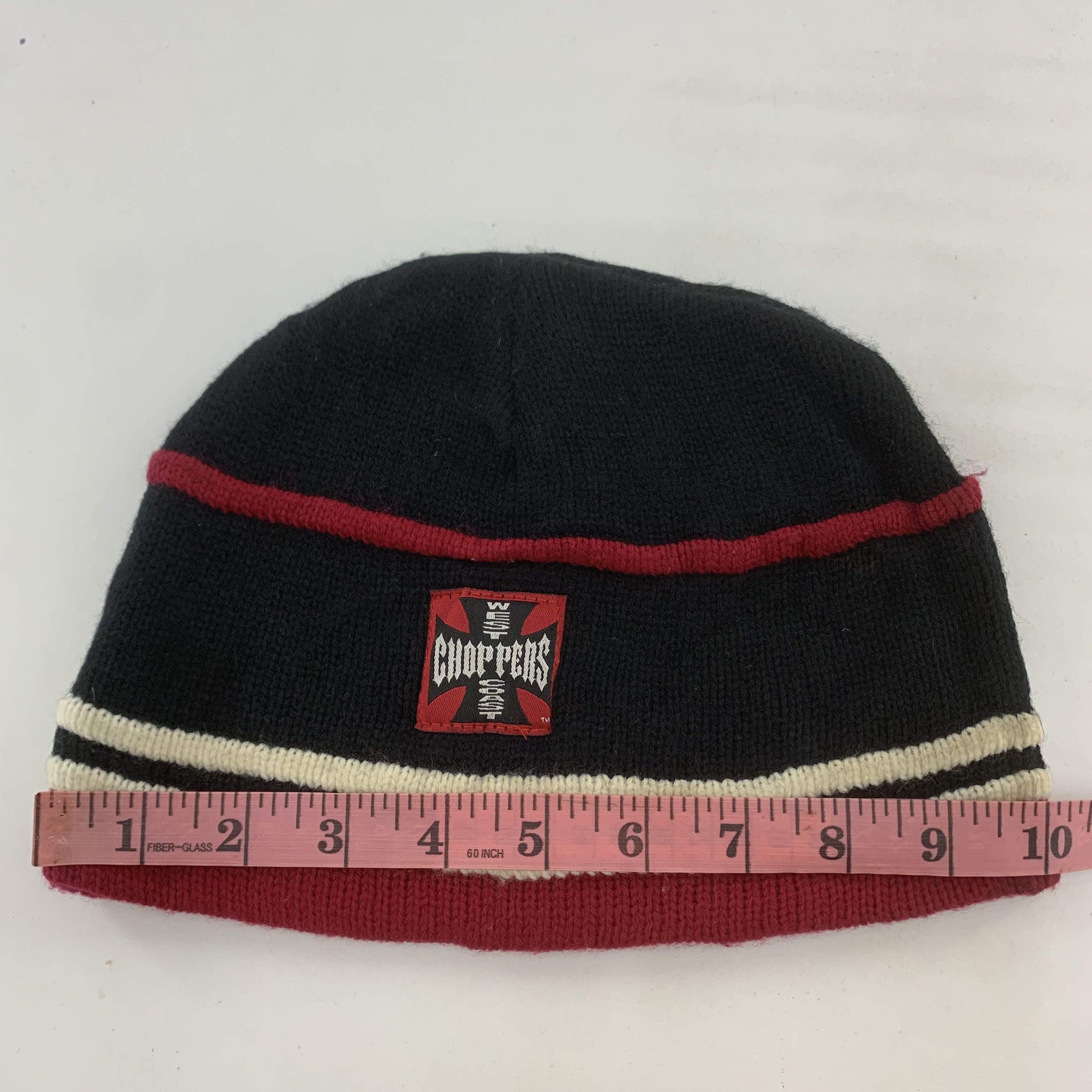 Vintage Choppers Beanie Hat Snowcap Size ONE SIZE - 7 Thumbnail