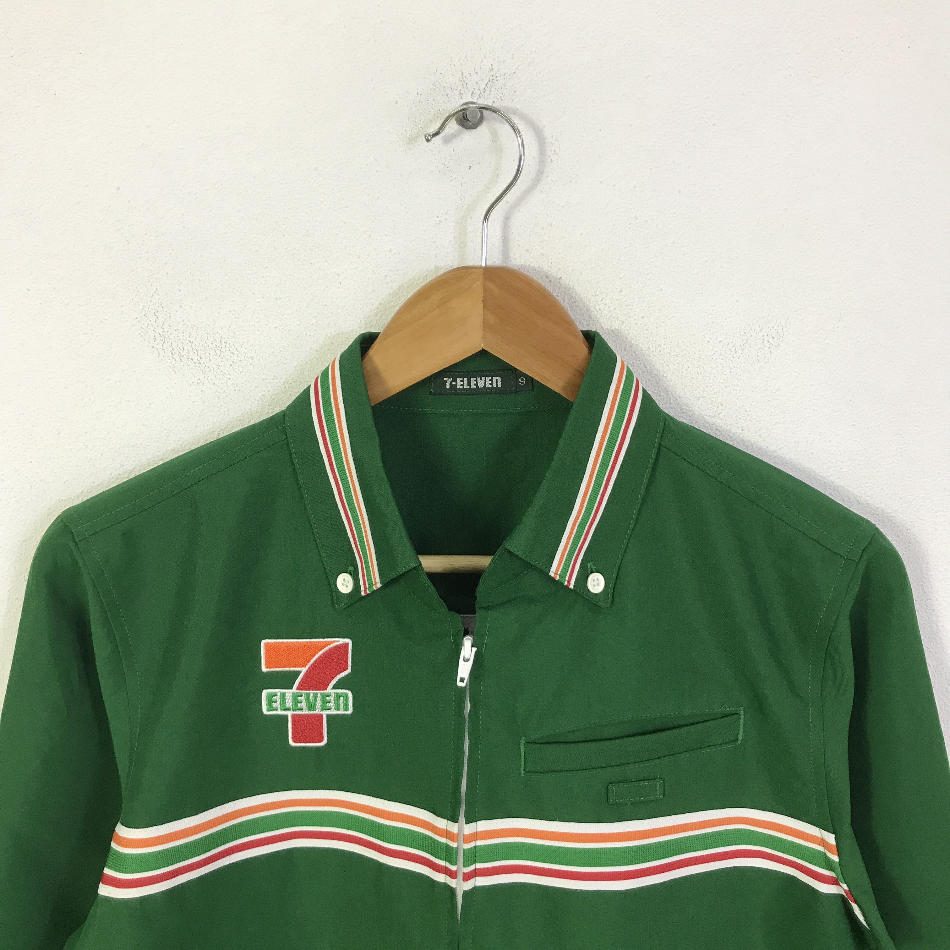 Japanese Brand 7 eleven Japan Og Uniform jacket K104B18 Size US L / EU 52-54 / 3 - 3 Thumbnail