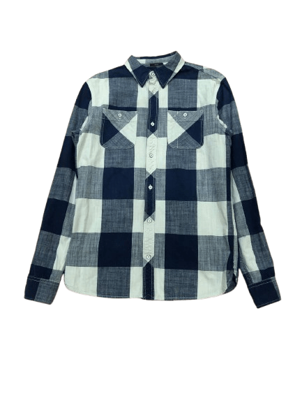 Allsaints Vintage Allsaints Slim Fit Button Up Shirt Size XS Size US XS / EU 42 / 0 - 1 Thumbnail