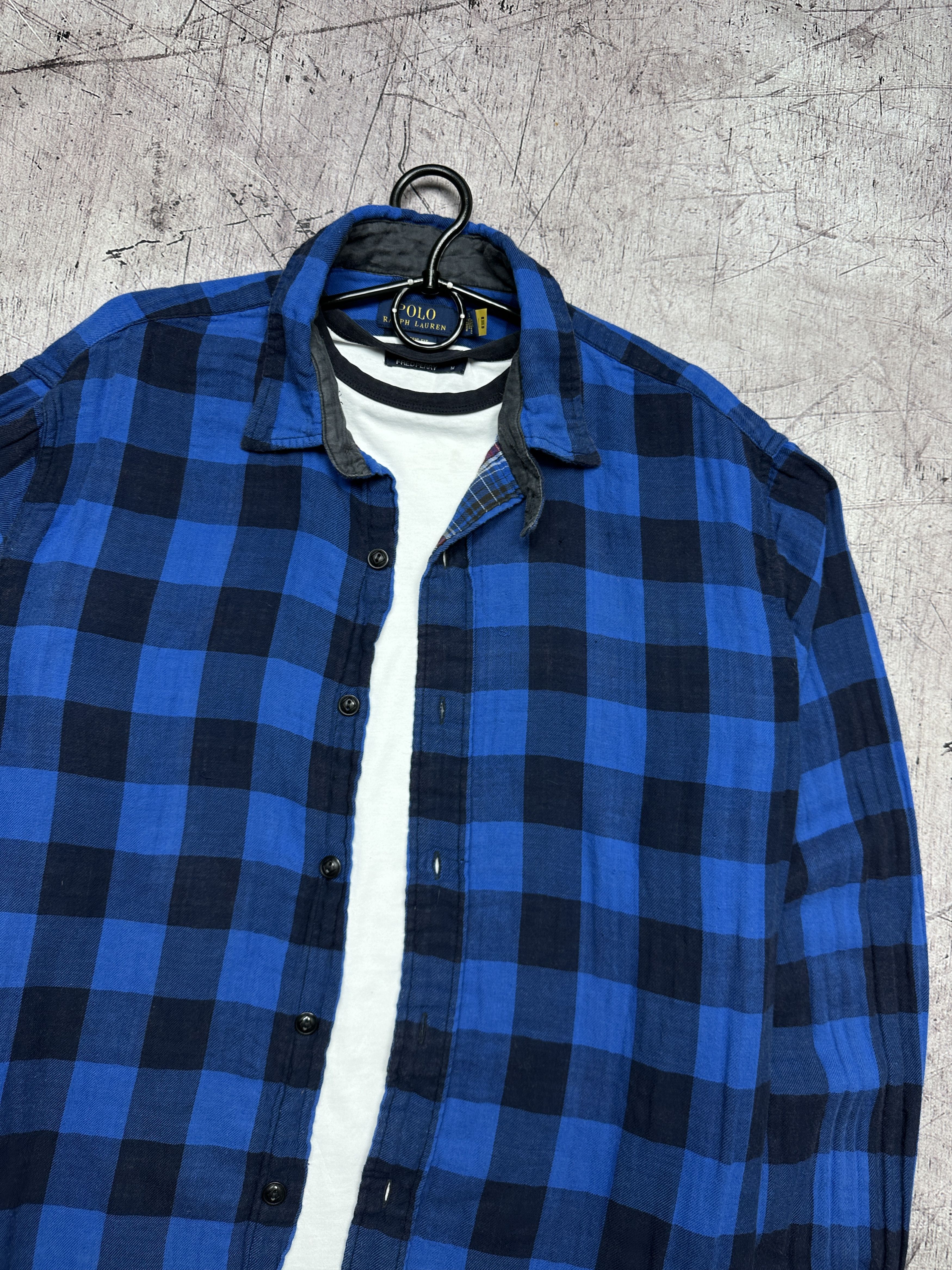 Flannel Polo Ralph Lauren Mens Flannel Plaid Shirt Size US XL / EU 56 / 4 - 2 Thumbnail