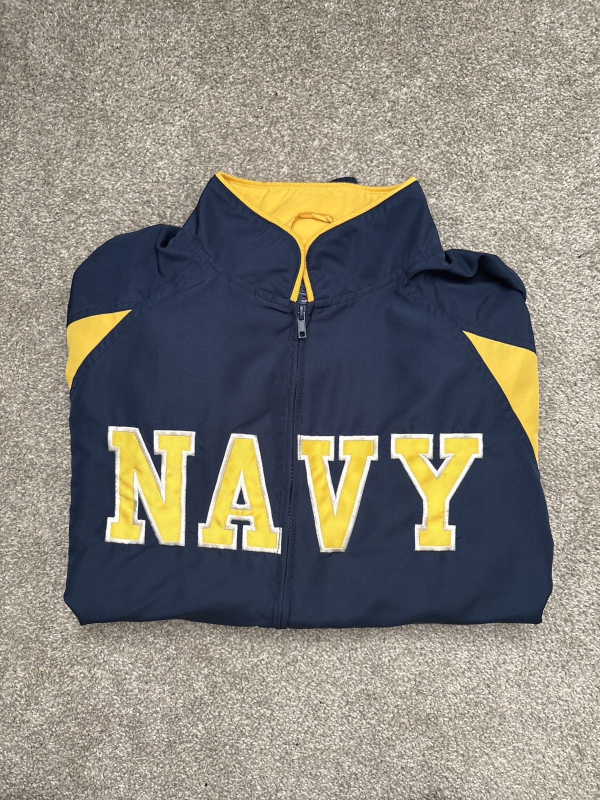 American Apparel Vintage USPT GEAR Navy Jacket Signature Series Size US L / EU 52-54 / 3 - 2 Thumbnail