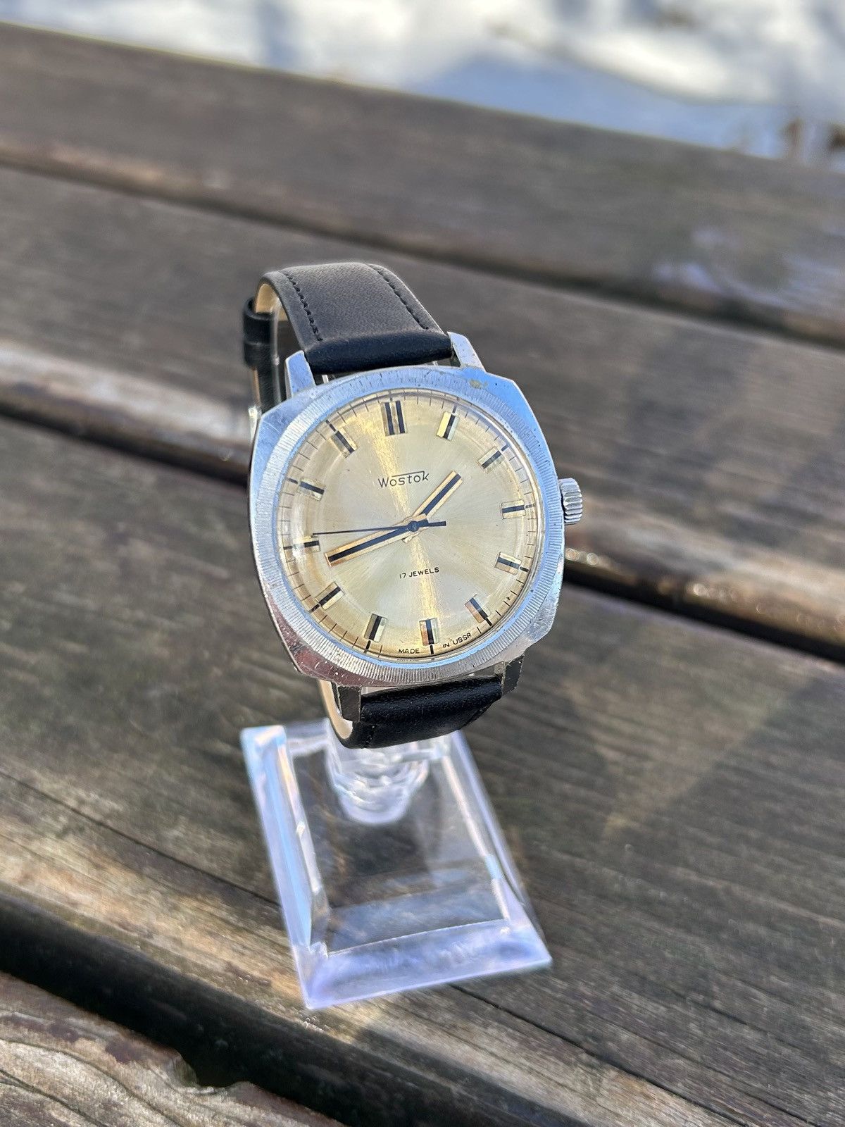Vintage Vintage Watch Vostok Mechanical Authentic 1980s Size ONE SIZE - 9 Thumbnail