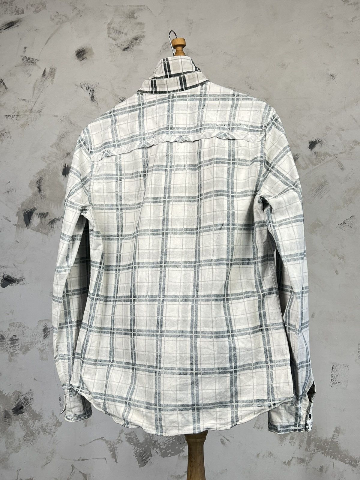 Allsaints Vintage Allsaints Overshirt Button Shirt Size L Size US L / EU 52-54 / 3 - 5 Thumbnail
