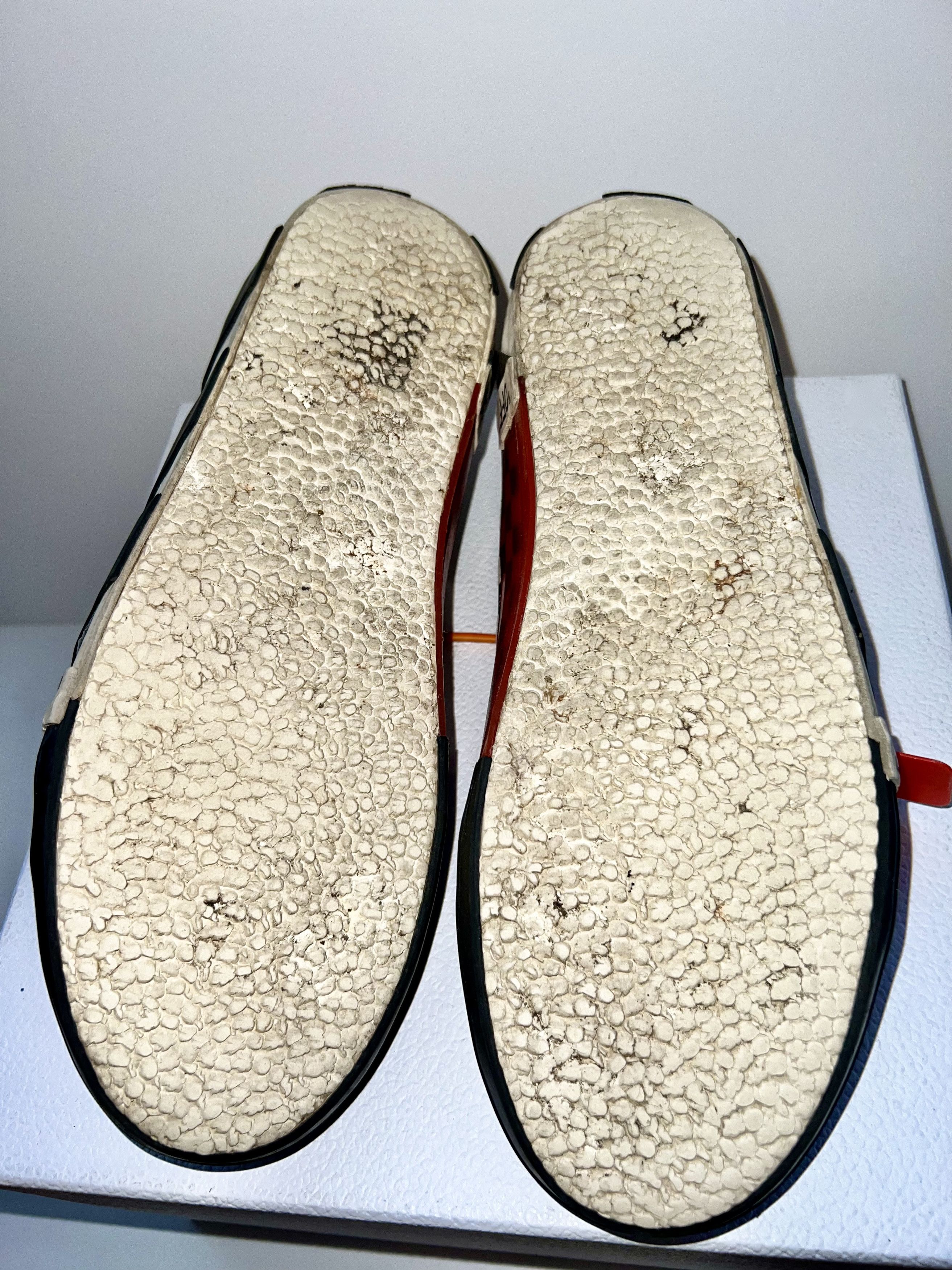 Off-White Off-White RARE Checkerboard Vulc Low Top Sneakers Size 44/11 Size US 11 / EU 44 - 12 Thumbnail