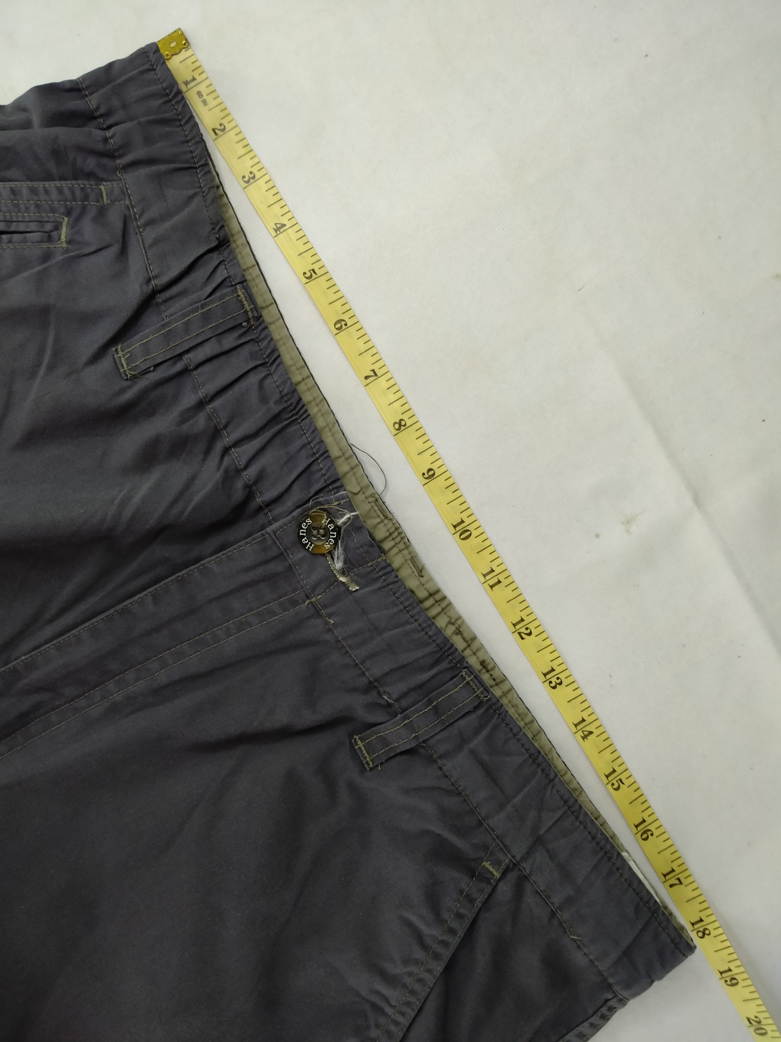 Vintage Hanes Cargo Multi Pocket Pants 36 x 31.5 - CP119 Size US 36 / EU 52 - 9 Thumbnail