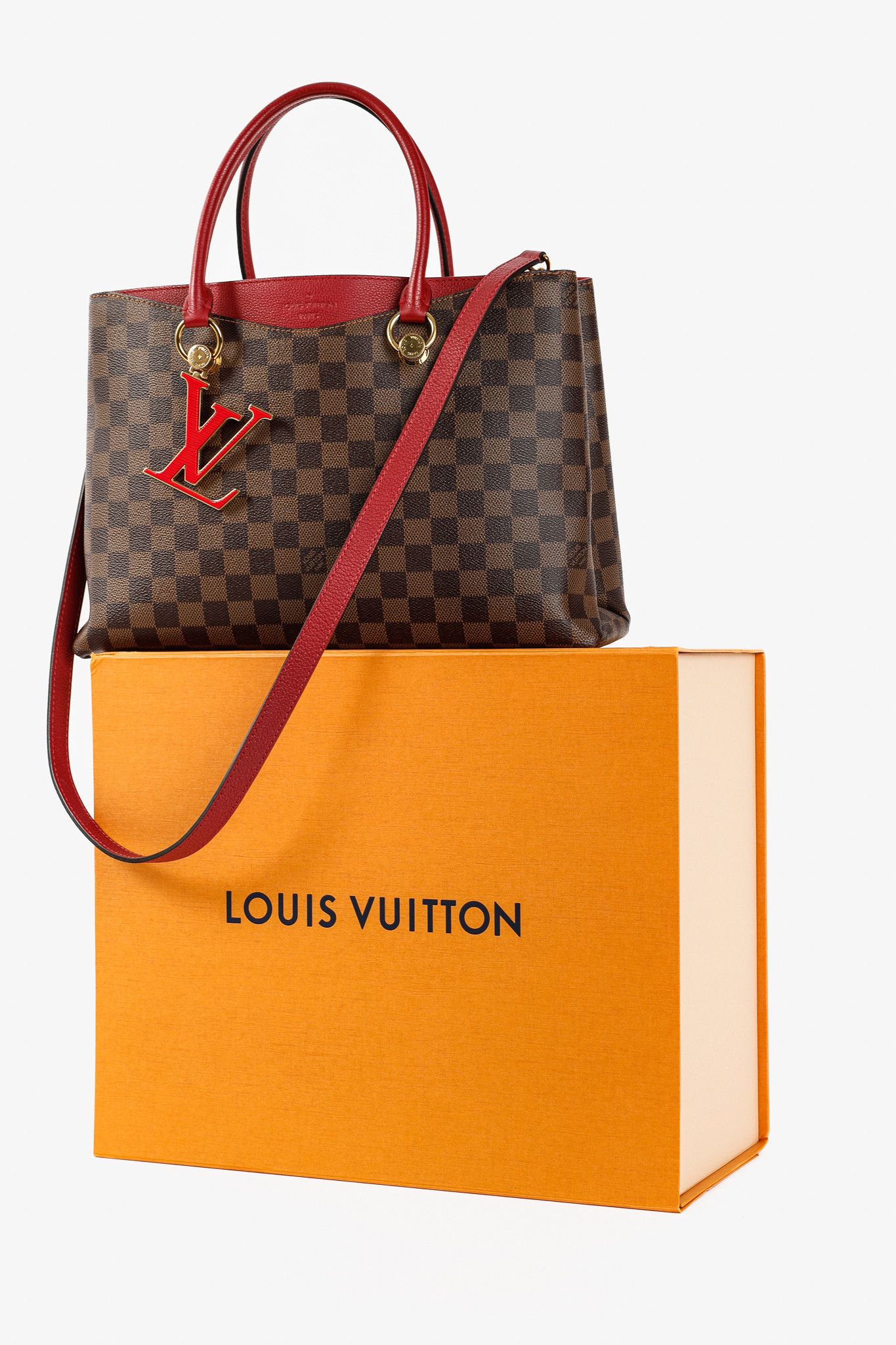 Louis Vuitton Louis Vuitton Riverside Damier Ebene Lie de Vin Tote Size ONE SIZE - 16 Thumbnail