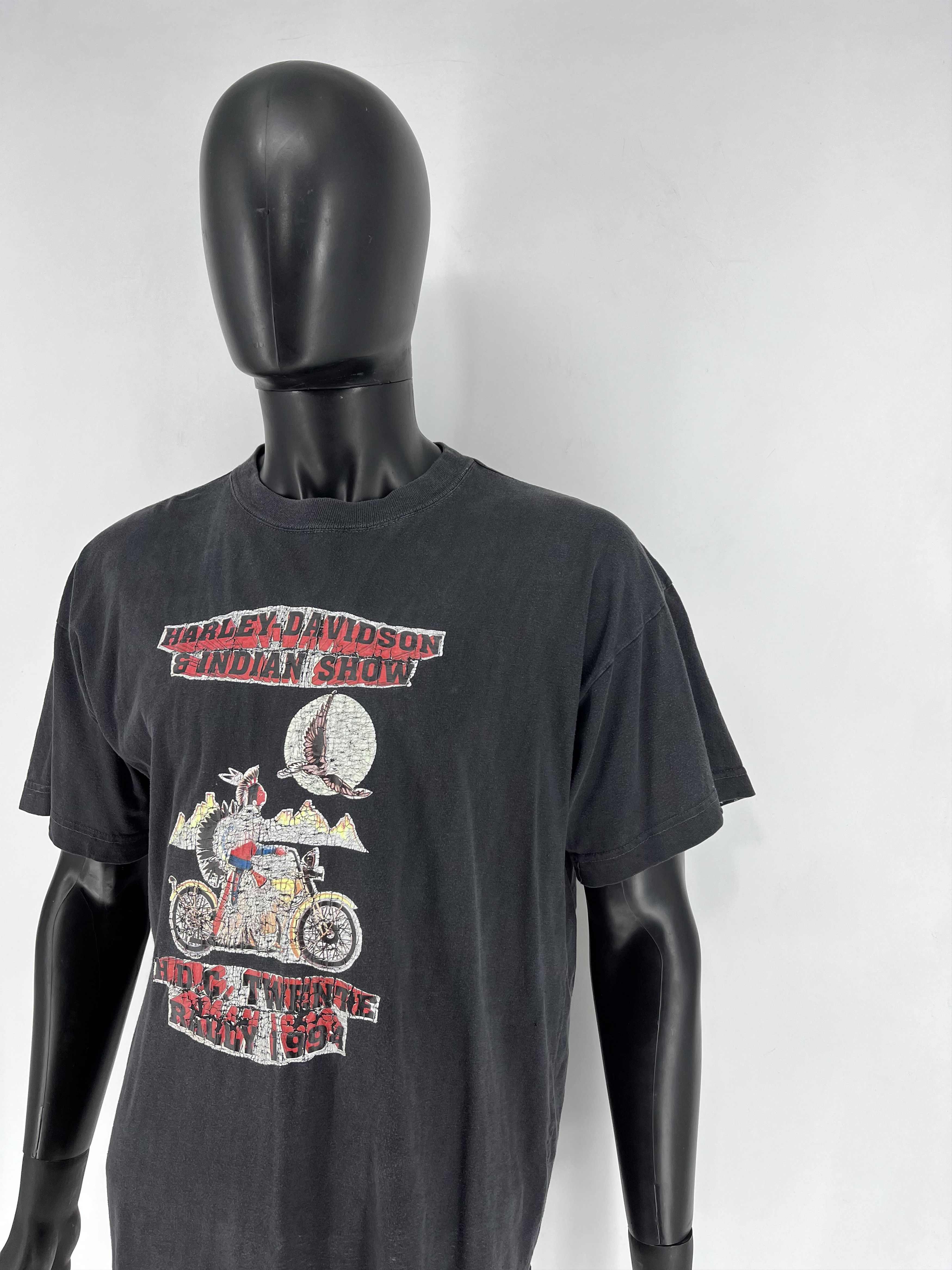 Harley Davidson harley davidson INDIAN SHOW H.D.C. TWENTE RALLY 1994 Size US XL / EU 56 / 4 - 4 Thumbnail
