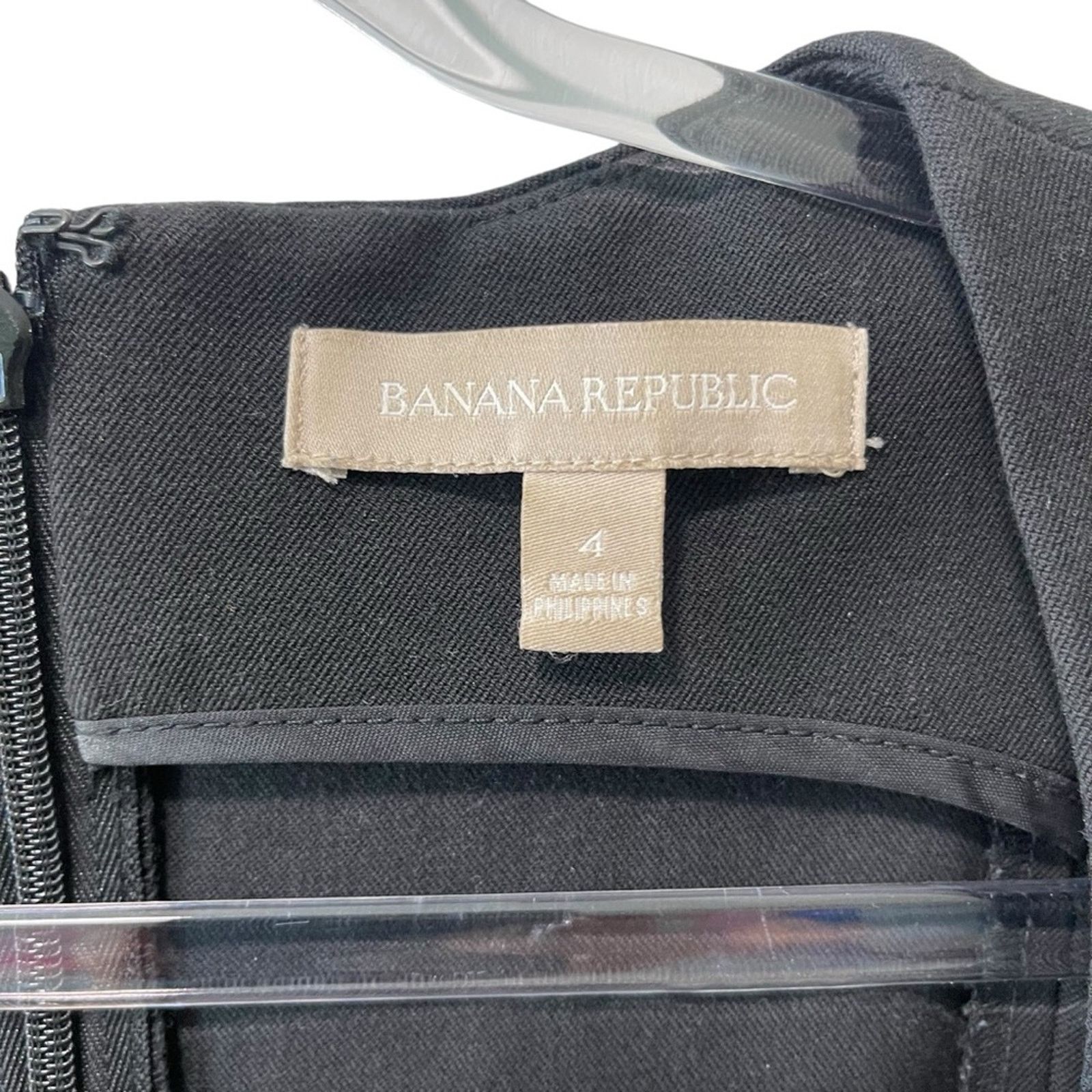 Banana Republic Banana Republic Sleeveless Body Con Shift Dress Black Size 4 Size S / US 4 / IT 40 - 6 Thumbnail