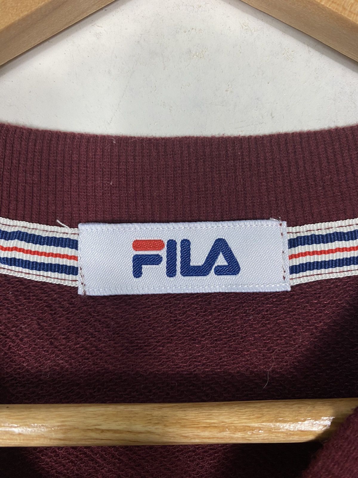 Fila × Sports Specialties Vintage Fila Big Logo Crewneck Sweatshirt Size M Size US M / EU 48-50 / 2 - 11 Thumbnail