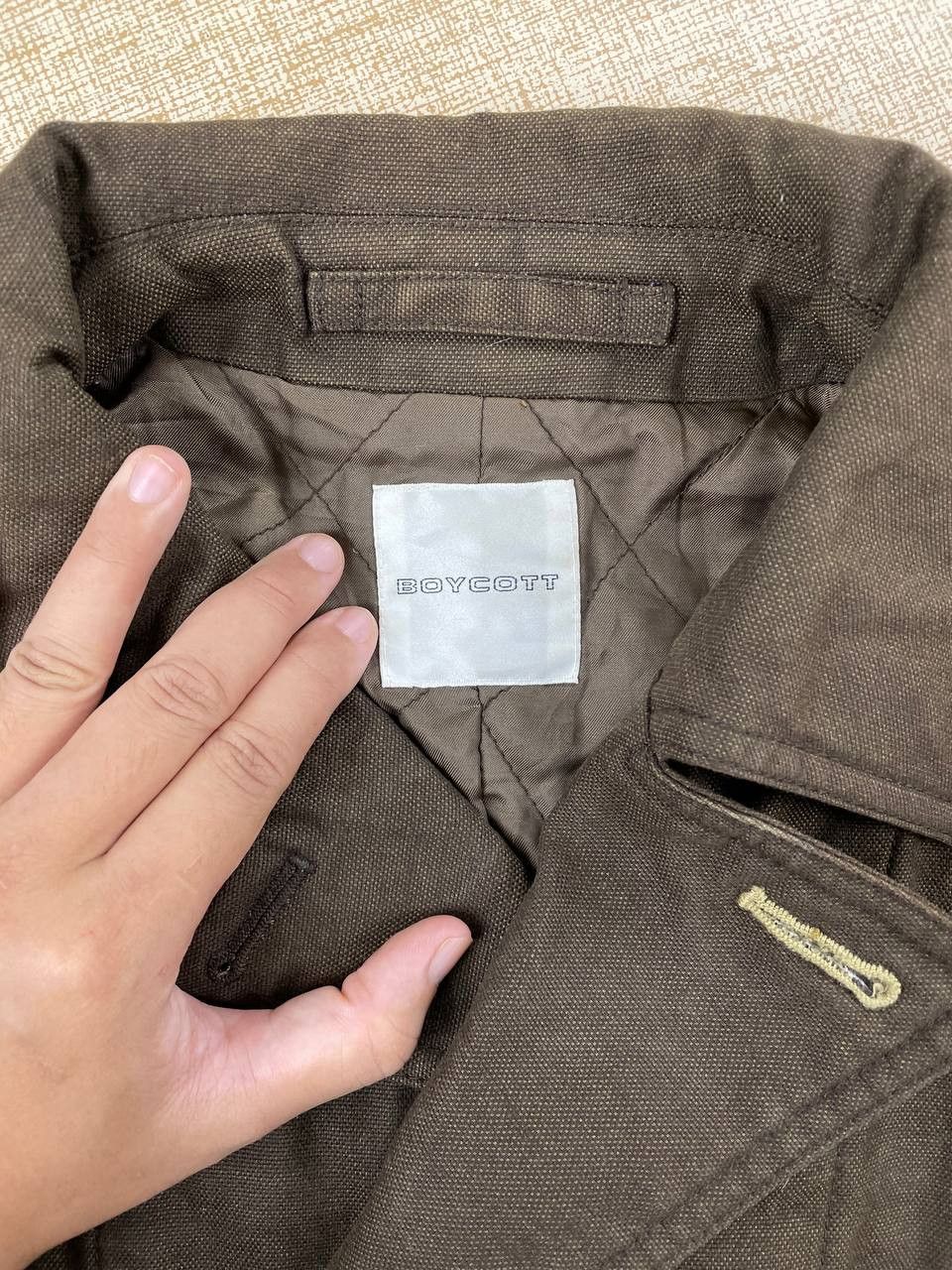 Boycott × Vintage Vintage BOYCOTT Double Collar Buttoned Jacket Size US M / EU 48-50 / 2 - 8 Thumbnail