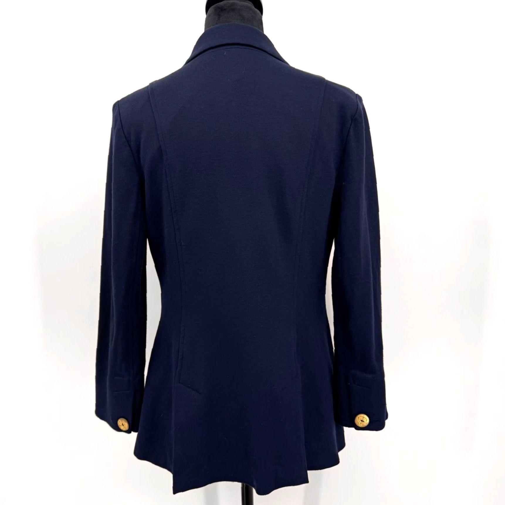 Vintage VINTAGE Cabi Nautical Blazer Womens 8 Navy Double Breasted Gold Buttons Grand Slam Size M / US 6-8 / IT 42-44 - 7 Thumbnail