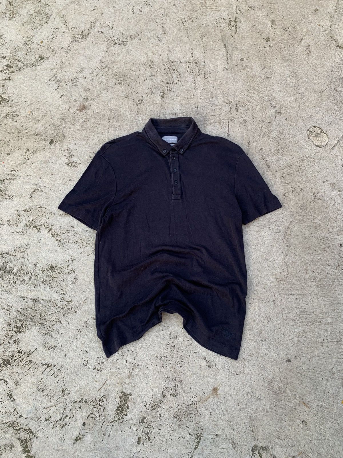 Emporio Armani Emporio Armani Supreme Navy Polo Tshirt Size US M / EU 48-50 / 2 - 1 Thumbnail