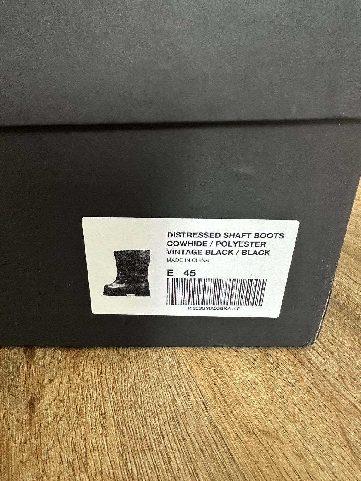 PROJECT G/R PROTOCOL INDEX SHAFT BOOTS Size US 11.5 / EU 44-45 - 3 Thumbnail