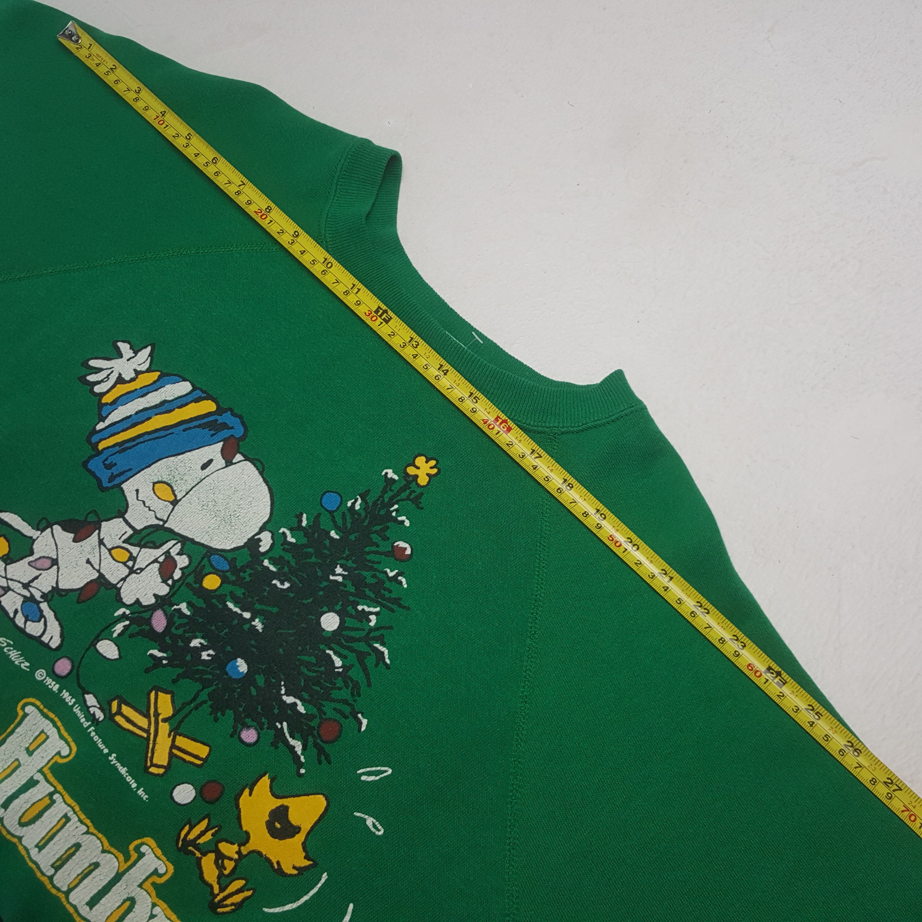 Vintage Vintage Peanuts X Bah Humbug 90's Sweatshirt C302N9 Size US XXL / EU 58 / 5 - 5 Thumbnail