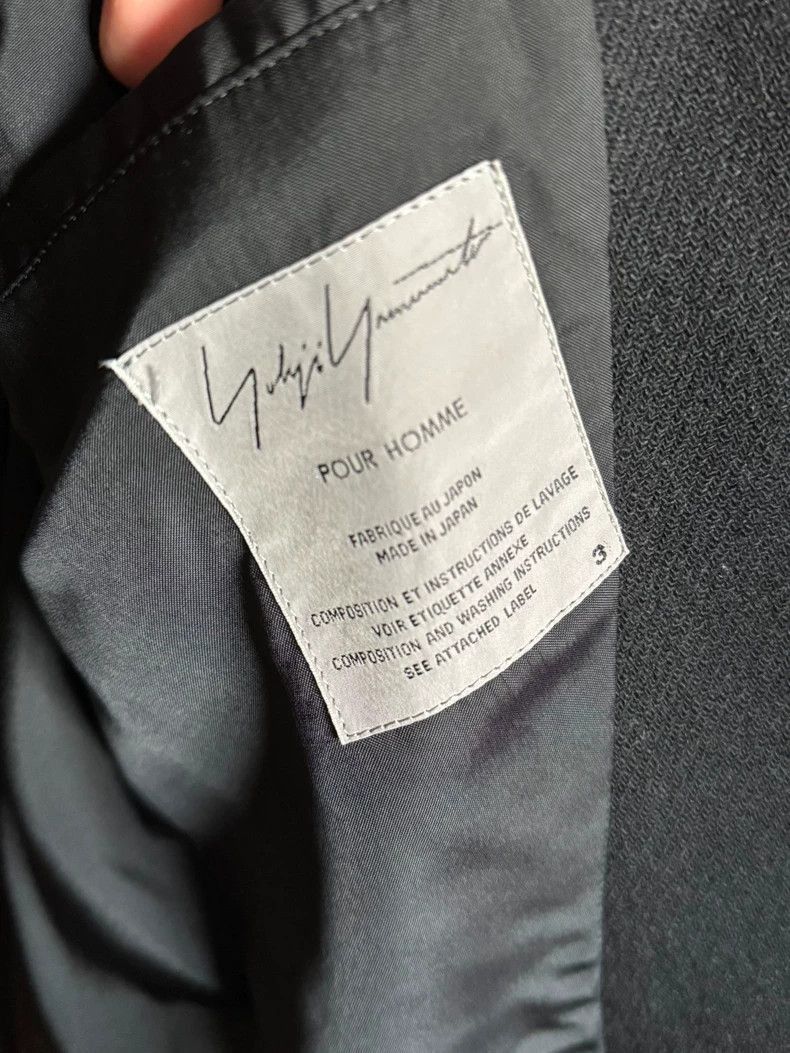 Yohji Yamamoto Yohji Yamamoto Yohji Yamamoto 09AW Leather Jacket Size US M / EU 48-50 / 2 - 4 Thumbnail