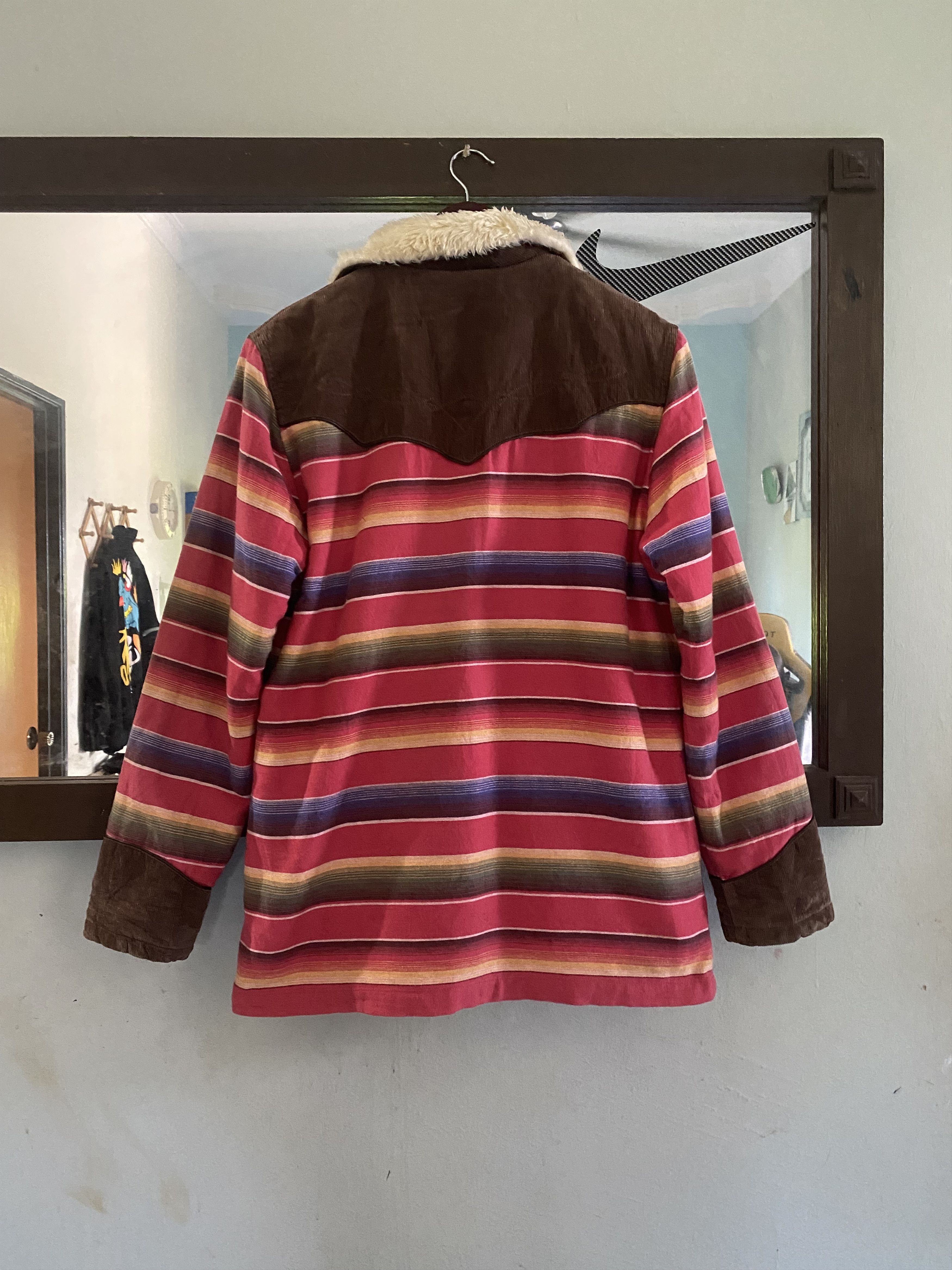 Edwin × Vintage Edwin 503 Blue Trip Winter Jacket Size US L / EU 52-54 / 3 - 3 Thumbnail