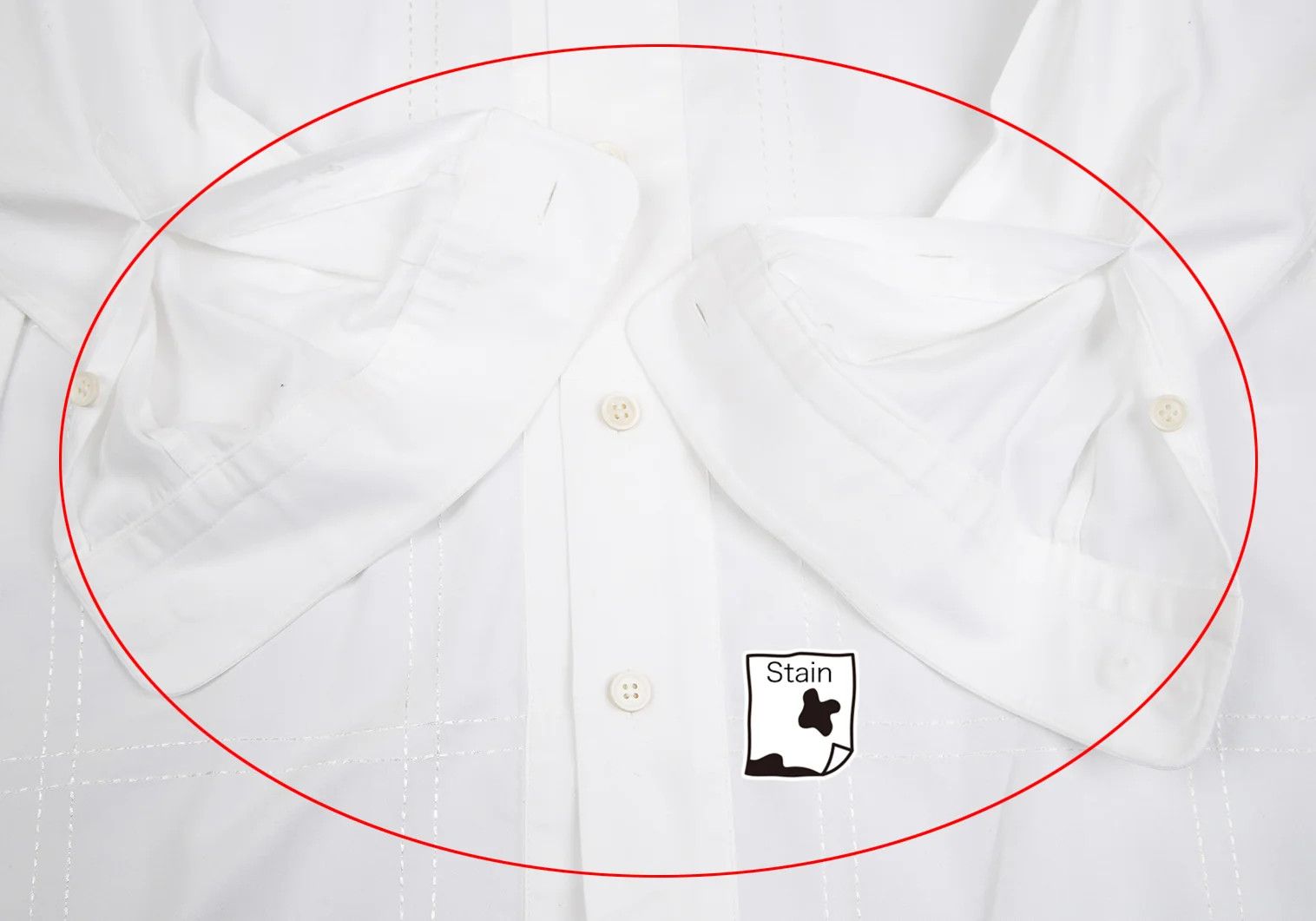 Issey Miyake Front Check Stitch Shirt in White Size US XS / EU 42 / 0 - 8 Thumbnail