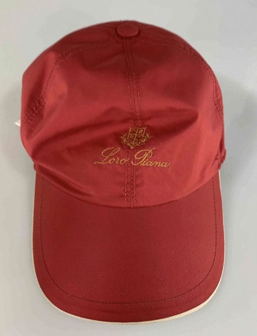 Loro Piana Loro Piana 🇮🇹 red unisex storm system techno ball cap M NEW Size ONE SIZE - 5 Thumbnail
