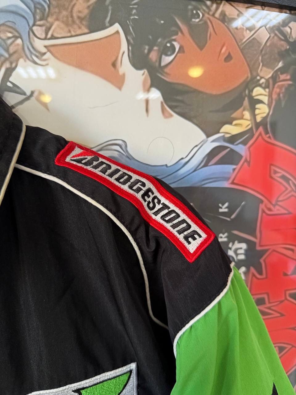 Vintage Vintage Kawasaki Bridgestone Monster Energy Racing Jacket Size US XL / EU 56 / 4 - 8 Thumbnail