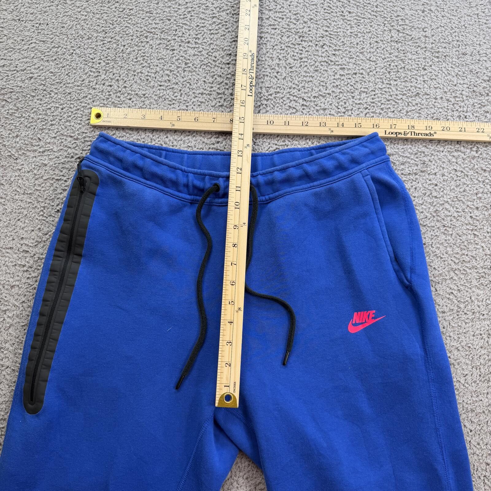 Nike Nike Tech Fleece Mens L Jogger Pants Royal Blue Sweatpants Size US 34 / EU 50 - 4 Thumbnail