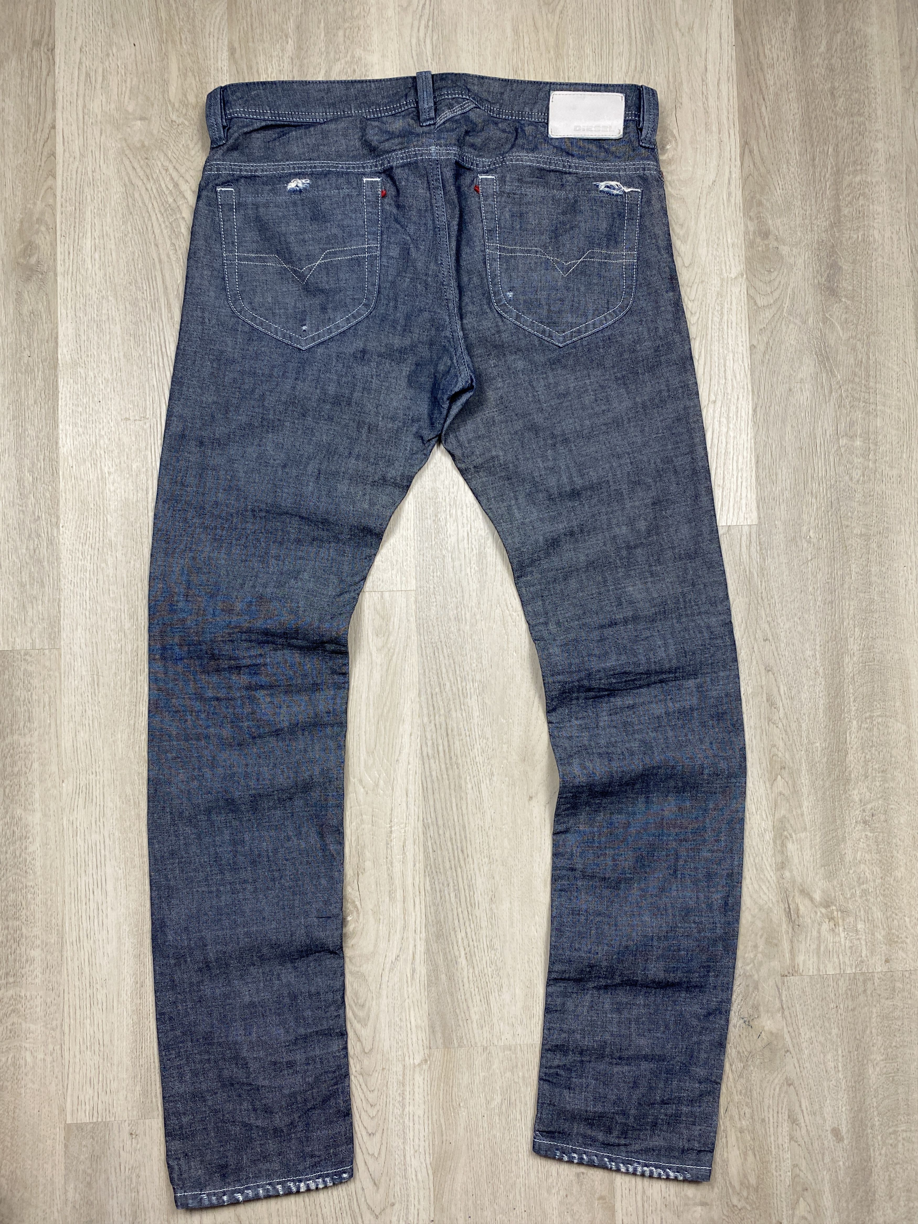 Diesel Diesel Mens Thanaz Denim Pants Jeans Size US 33 - 8 Thumbnail