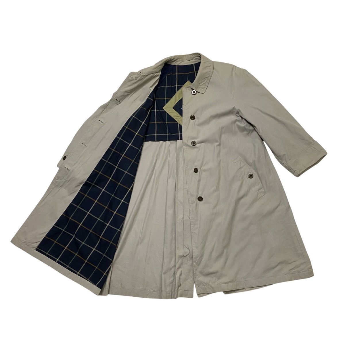 Burberry × Vintage Vintage Burberrys beige trenchcoat Size M / US 6-8 / IT 42-44 - 6 Thumbnail