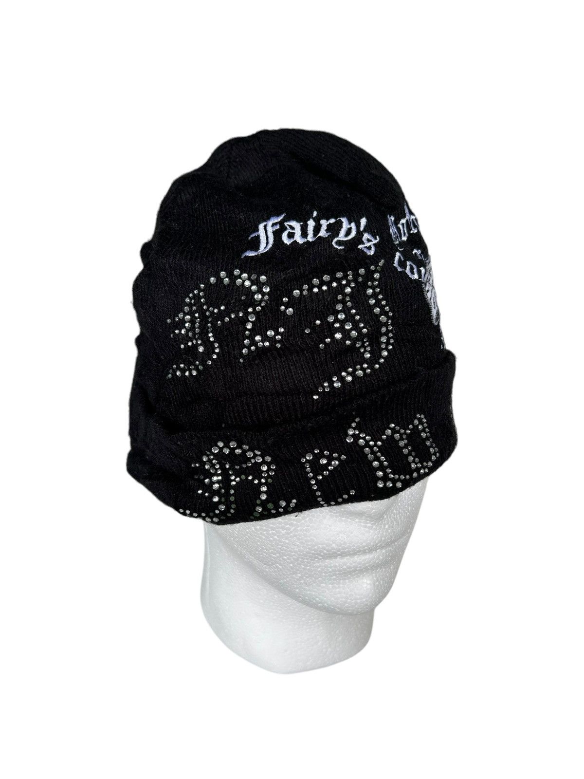 14th Addiction × Japanese Brand × Le Grande Bleu (L.G.B.) Punk Bondage Style Beanie Hats ☠️☠️ Size ONE SIZE - 2 Thumbnail