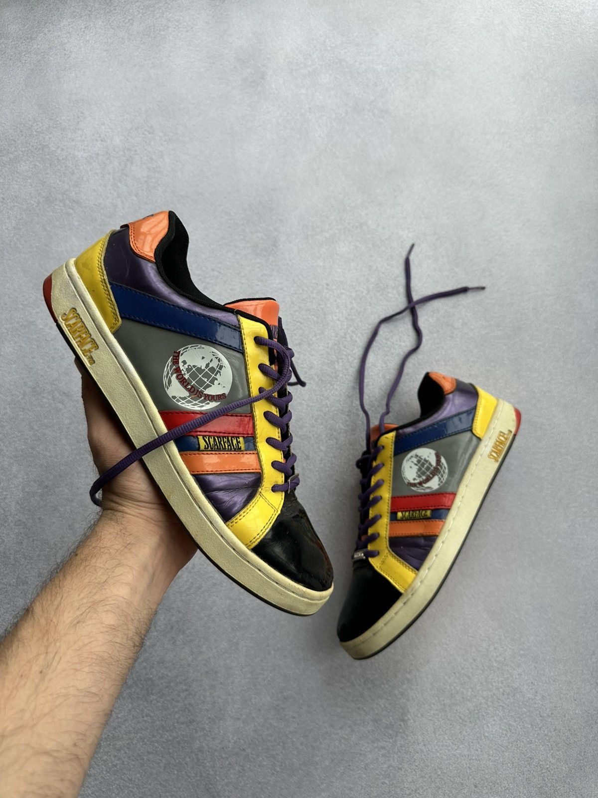 Universal Studios Vintage Universal Studios Scarface The World Is Yours Shoes Size US 10 / EU 43 - 3 Thumbnail