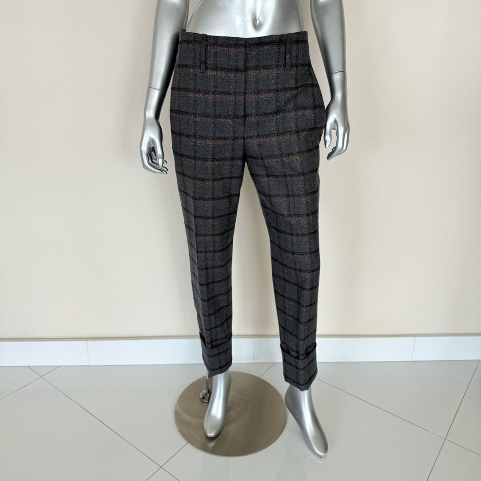 Brunello Cucinelli NEW!!! Brunello Cucinelli women dress pants size 6 US 1900$ Size 28" / US 6 / IT 42 - 1 Thumbnail