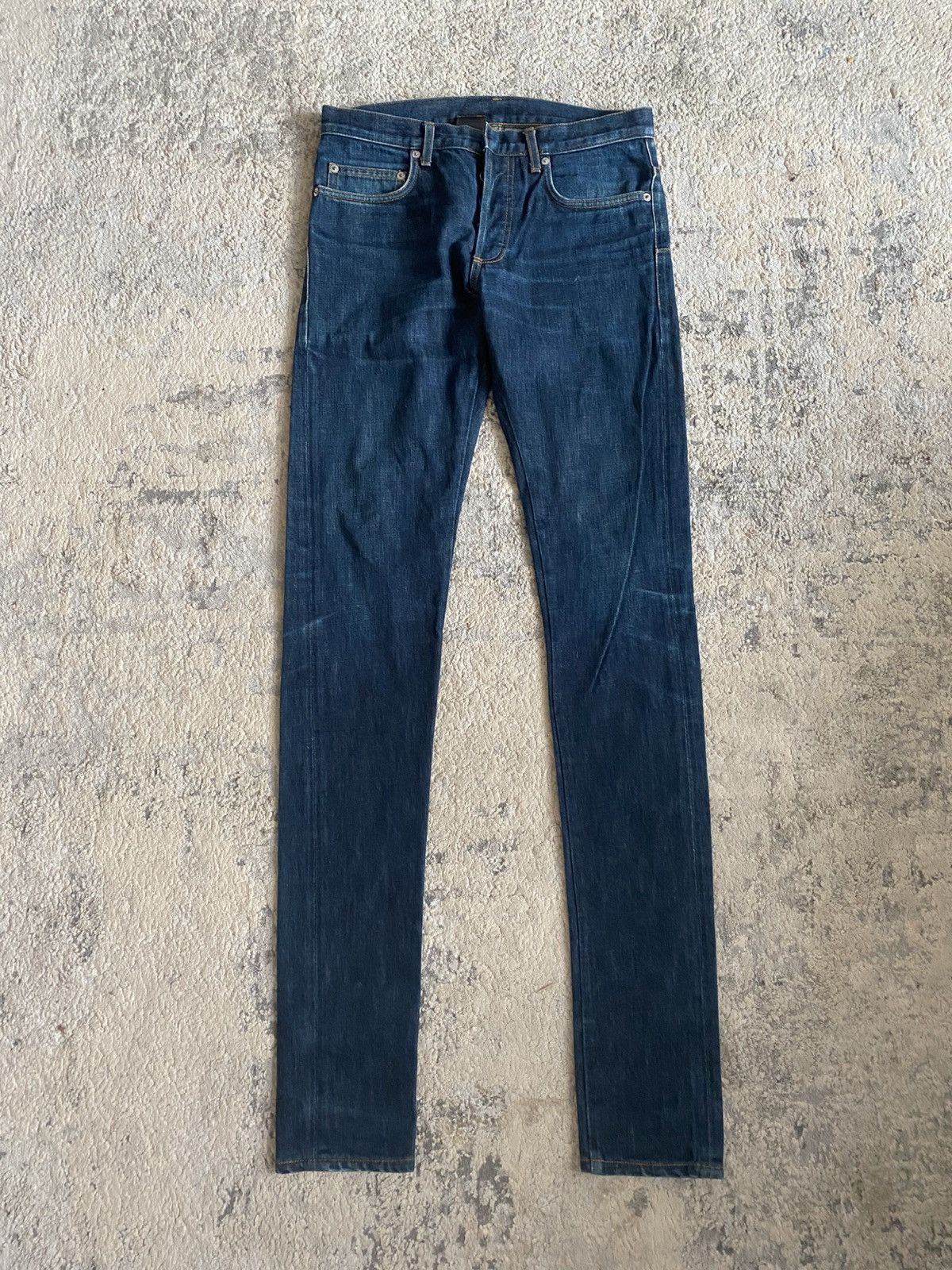 Dior Dior Homme - SS06 Faded Blue Denim Hedi Slimane Size US 29 - 1 Thumbnail