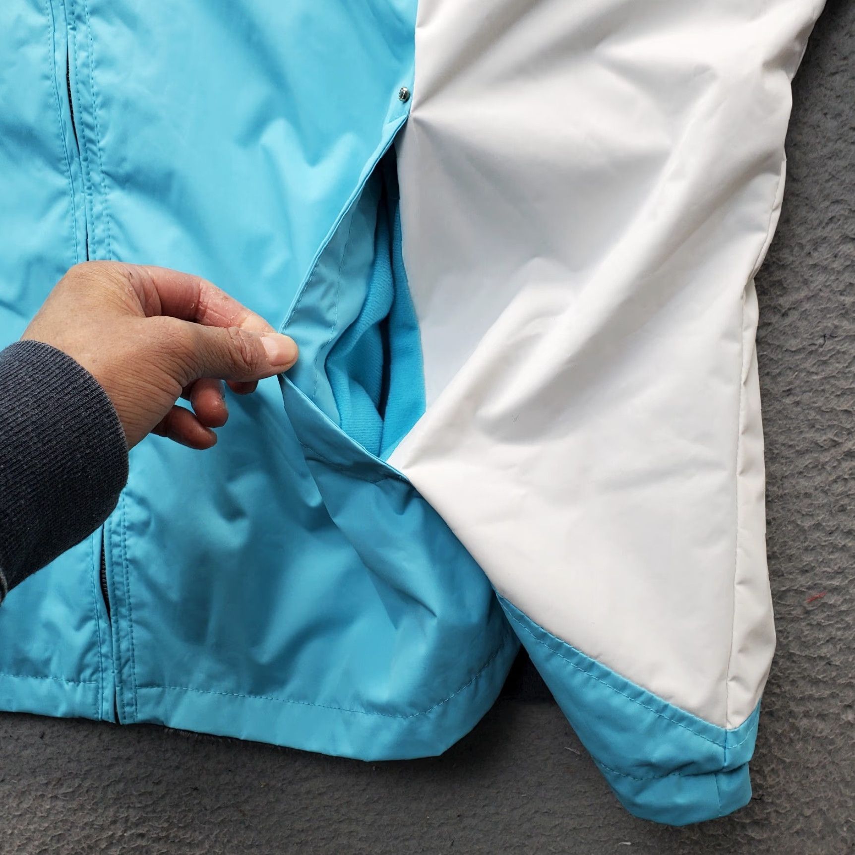 ZeroXposur ZeroXposur Jacket Womens 3X Multicolor Colorblock Reversible Fleece Pockets Full Zip Jacket Womens 3X Multicolor Size XXL / US 16-18 / IT 52-54 - 6 Thumbnail