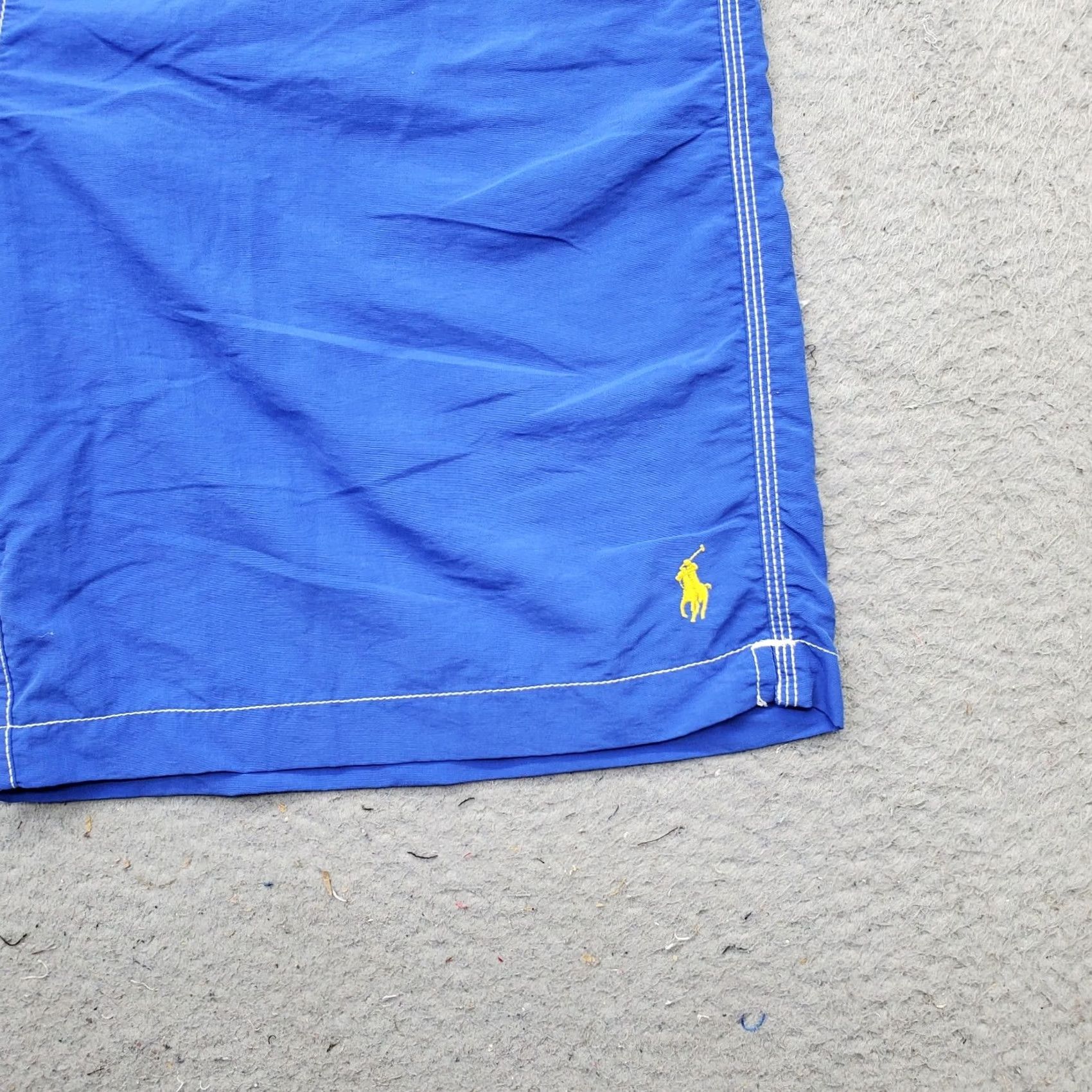 Polo Ralph Lauren Polo Ralph Lauren Board Shorts Mens L Blue Pony Logo Drawstring Size US L / EU 52-54 / 3 - 3 Thumbnail