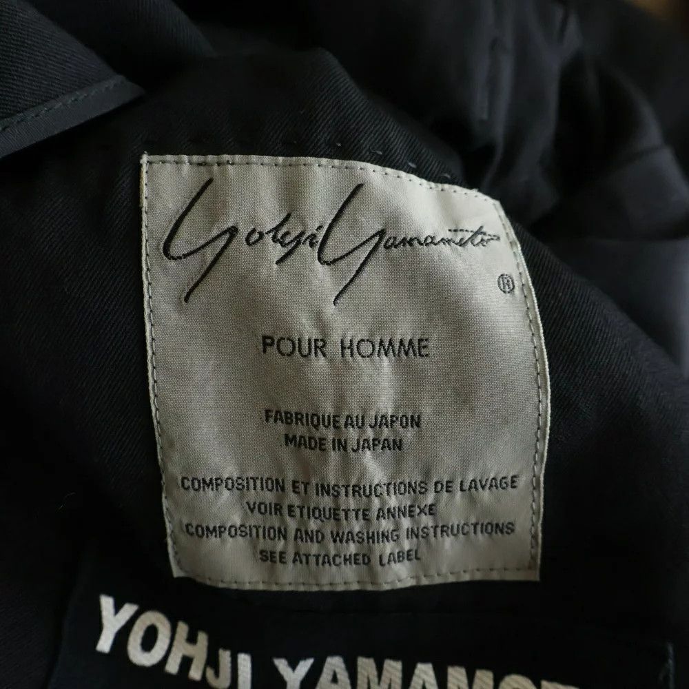 Yohji Yamamoto Yohji Yamamoto POUR HOMME 19AW Replica Collarless Jacket Size US M / EU 48-50 / 2 - 7 Thumbnail