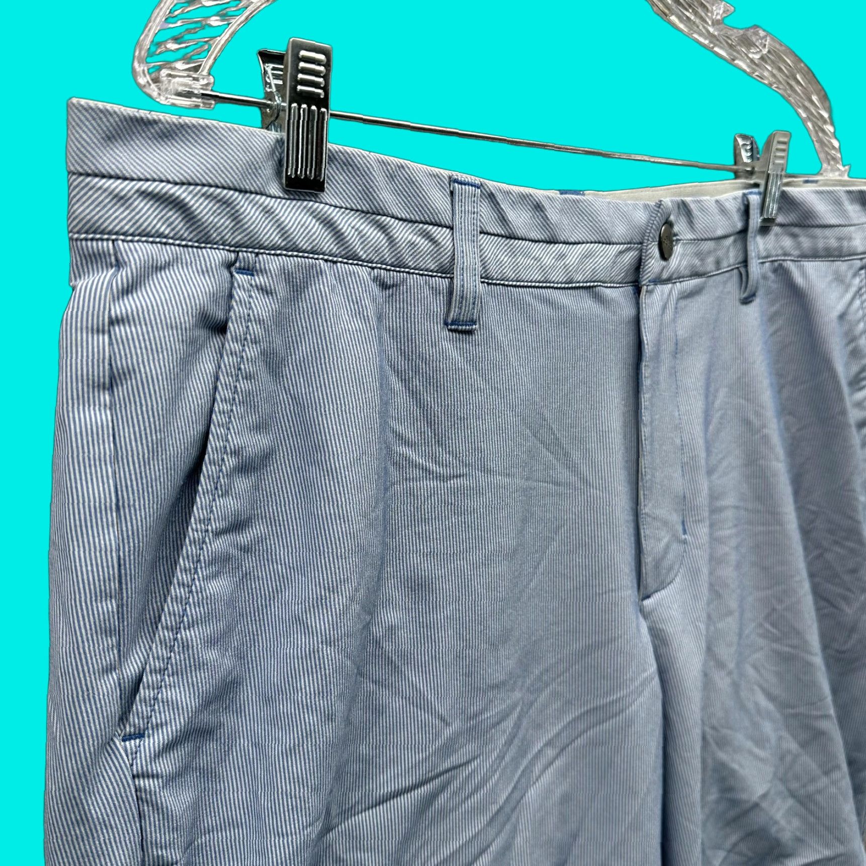 Adidas Adidas Shorts Men 36 Blue Outdoors Pocket 365 Athletic Golf Chino Trefoil Soft Size US 36 / EU 52 - 1 Thumbnail