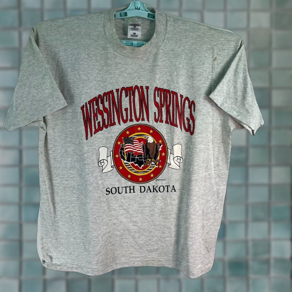 Fruit Of The Loom VINTAGE Wessington Springs South Dakota Vacation T-Shirt Adult Size Xl Size US XL / EU 56 / 4 - 1 Thumbnail