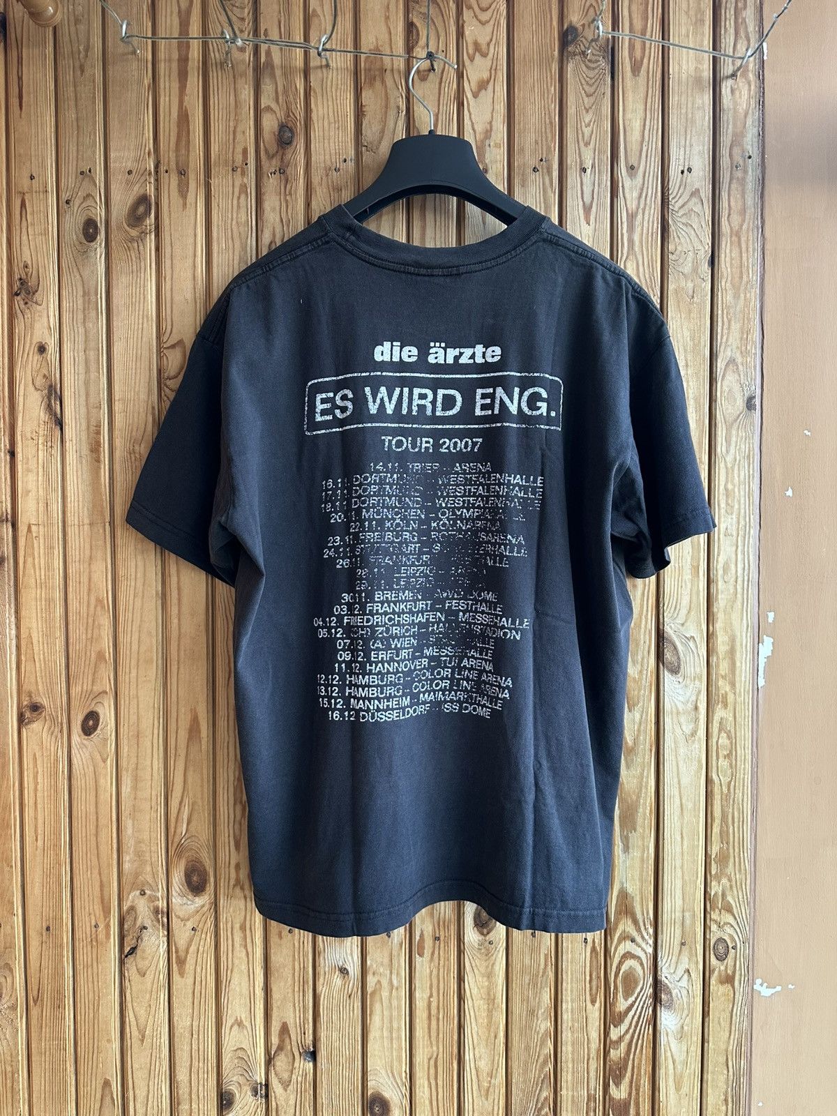Band Tees 🔥 2007 Die Arzte Tour Rock Punk Band T Shirt Metal Vintage Size US XL / EU 56 / 4 - 6 Thumbnail