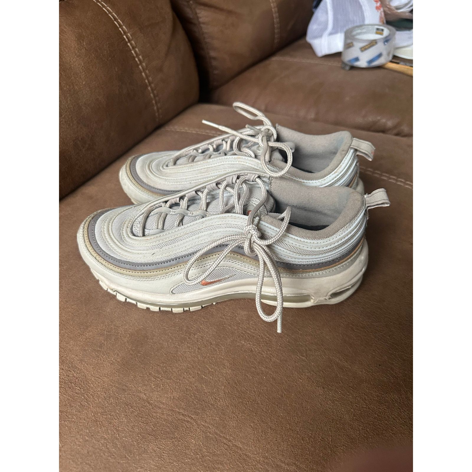 Nike Nike air max 97 bone/beige size 7.5 Size US 7.5 / IT 37.5 - 2 Thumbnail