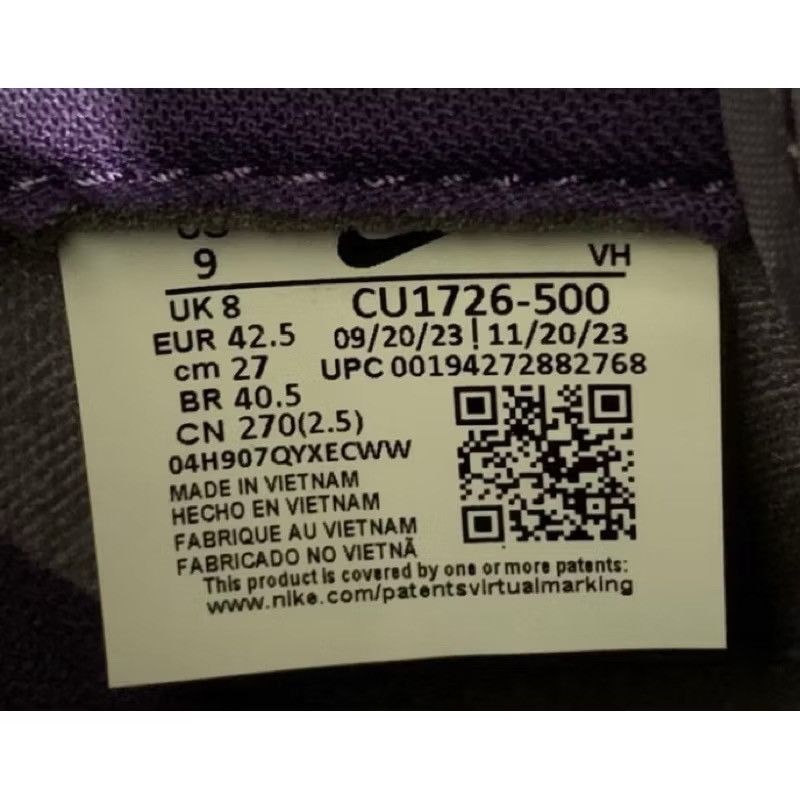 Nike Nike Dunk Low SP US9 Plum Size US 9 / EU 42 - 6 Thumbnail