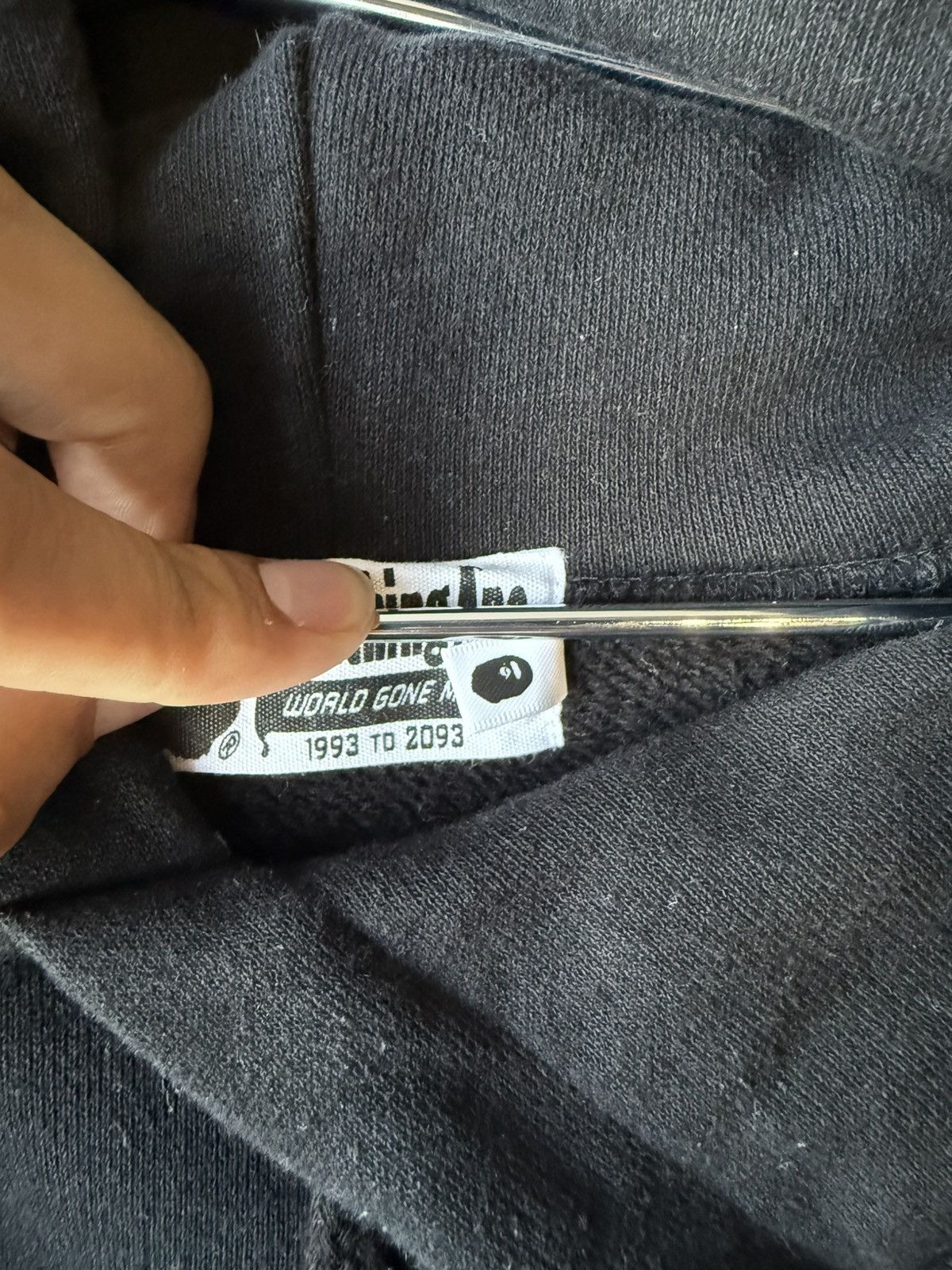 Bape × Union LA (RARE) USED UNION X BAPE COLLAB HOODIE SIZE XXL Size US XXL / EU 58 / 5 - 9 Thumbnail