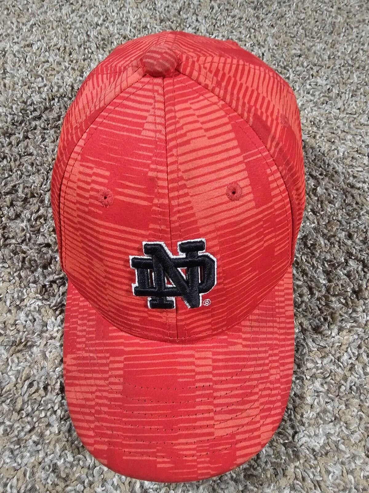 Under Armour Under Armour Notre Dame Baseball Hat Youth Red Strapback Size ONE SIZE - 6 Thumbnail