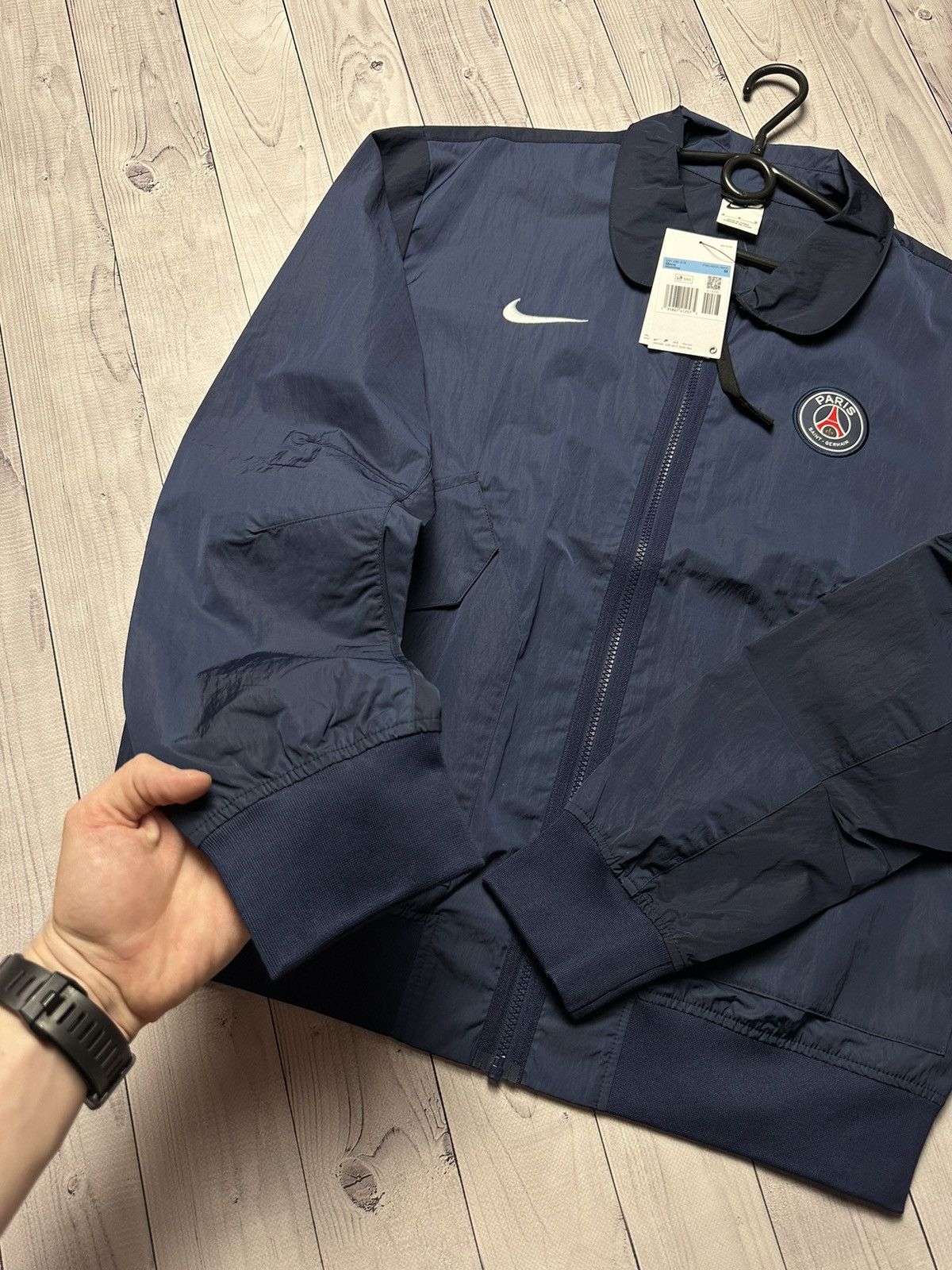 Nike Nike Paris Saint German PSG soccer bomber Jacket Size: S,M,L Size US M / EU 48-50 / 2 - 6 Thumbnail